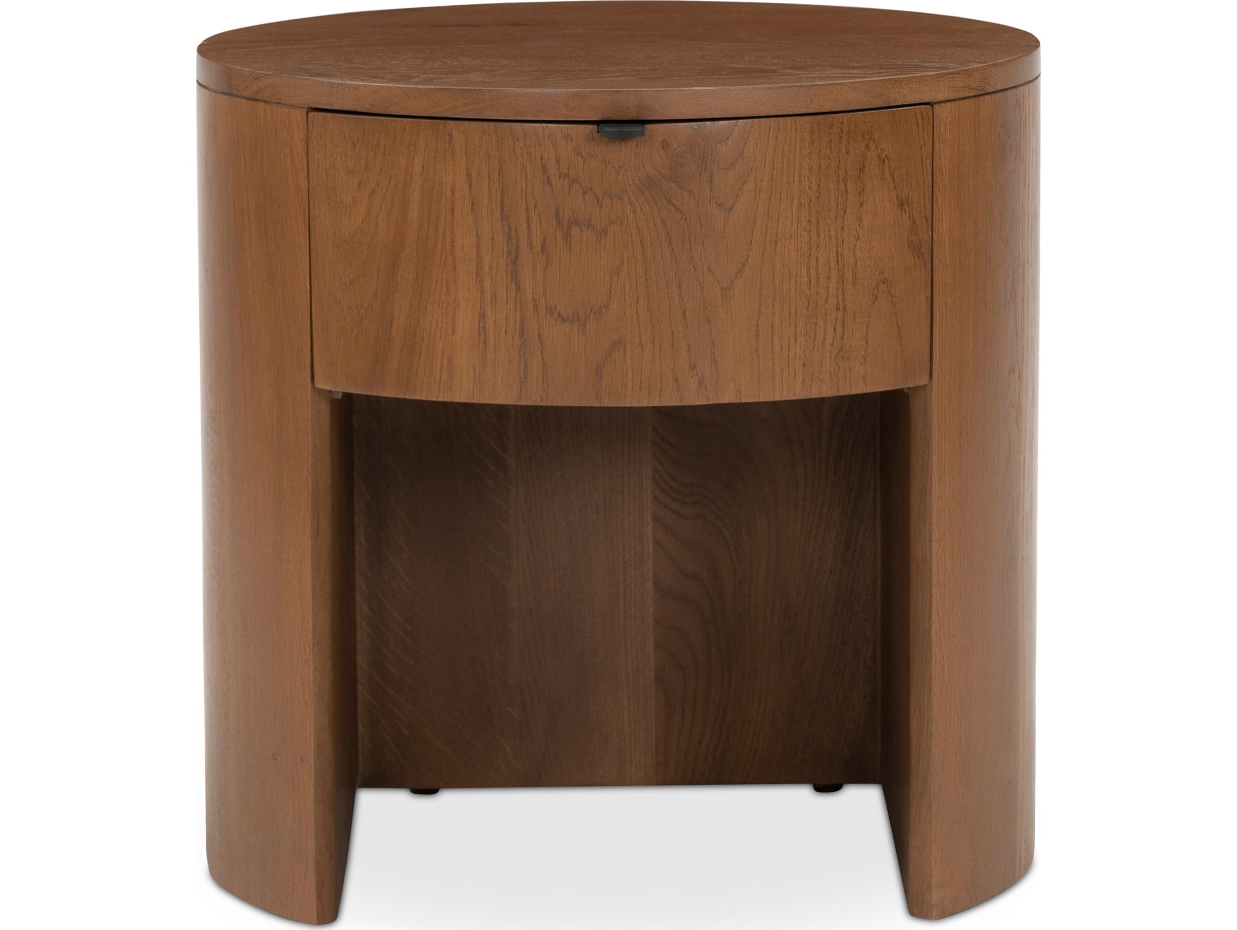 Moe's Home Theo One Drawer Nightstand Brown
