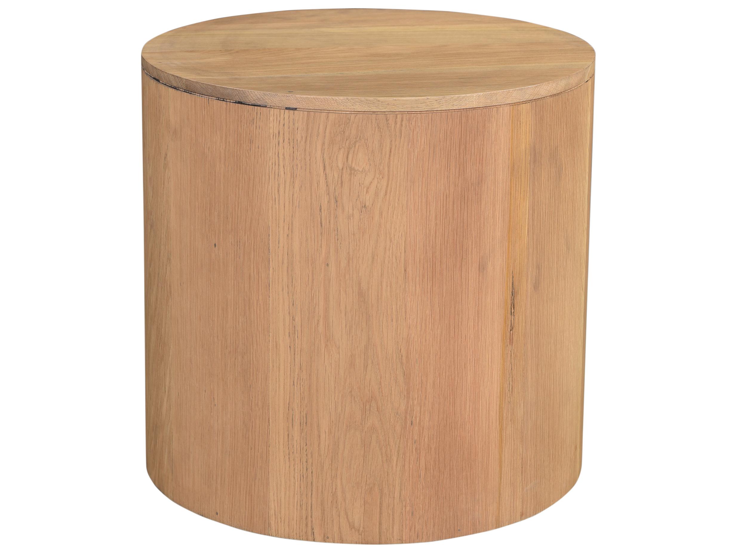 Moe's Home Theo 1-Drawer Brown Oak Wood Nightstand