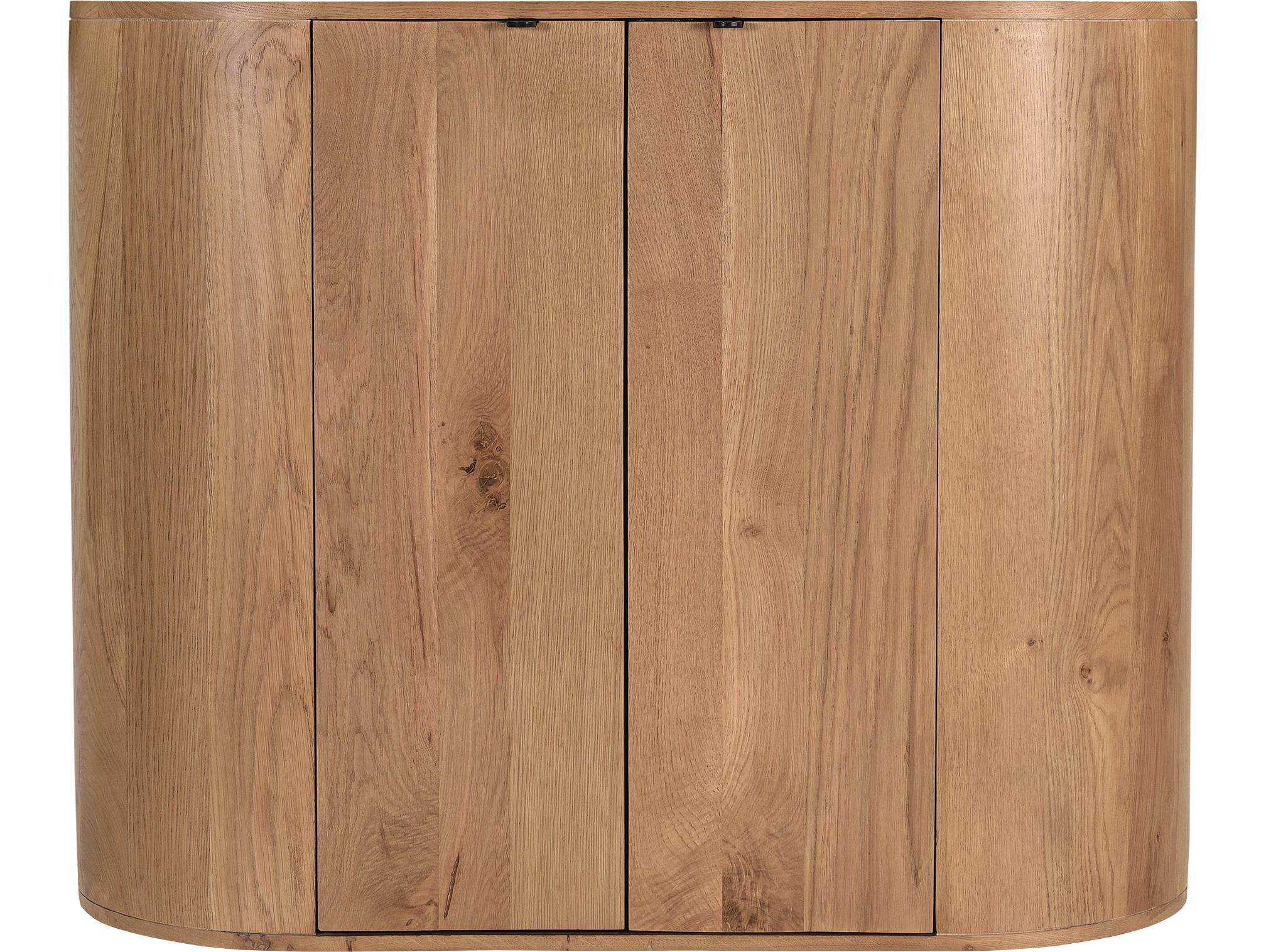 Moe's Home Theo Natural Oak Wood Accent Chest