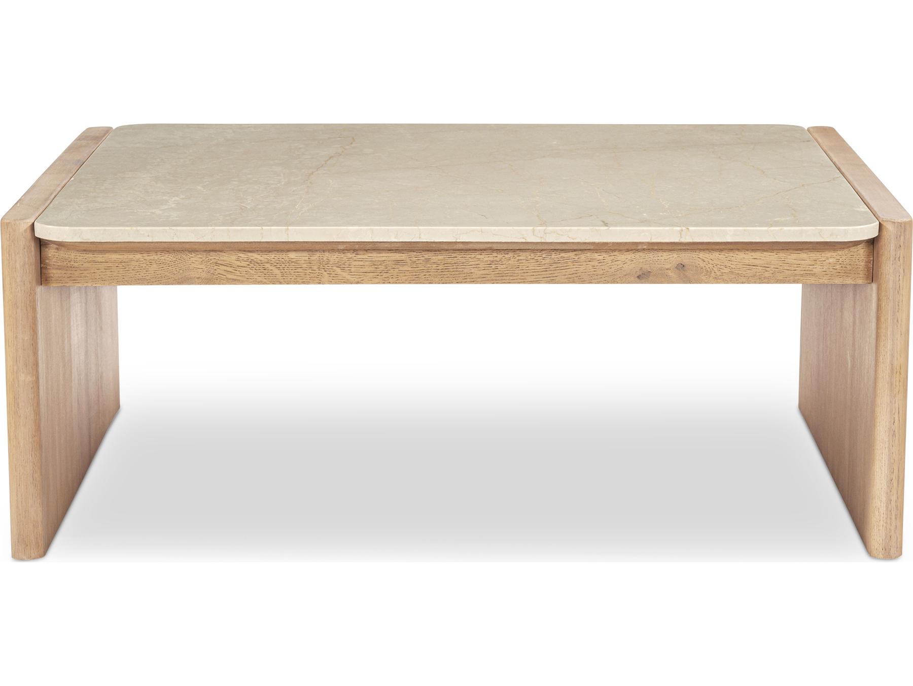 Moe's Home Lane Rectangular Marble Coffee Table