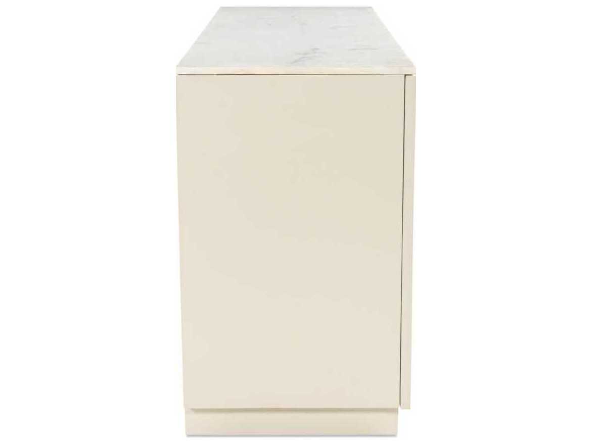 Moe's Home Nadine 78" Solid Wood White Sideboard