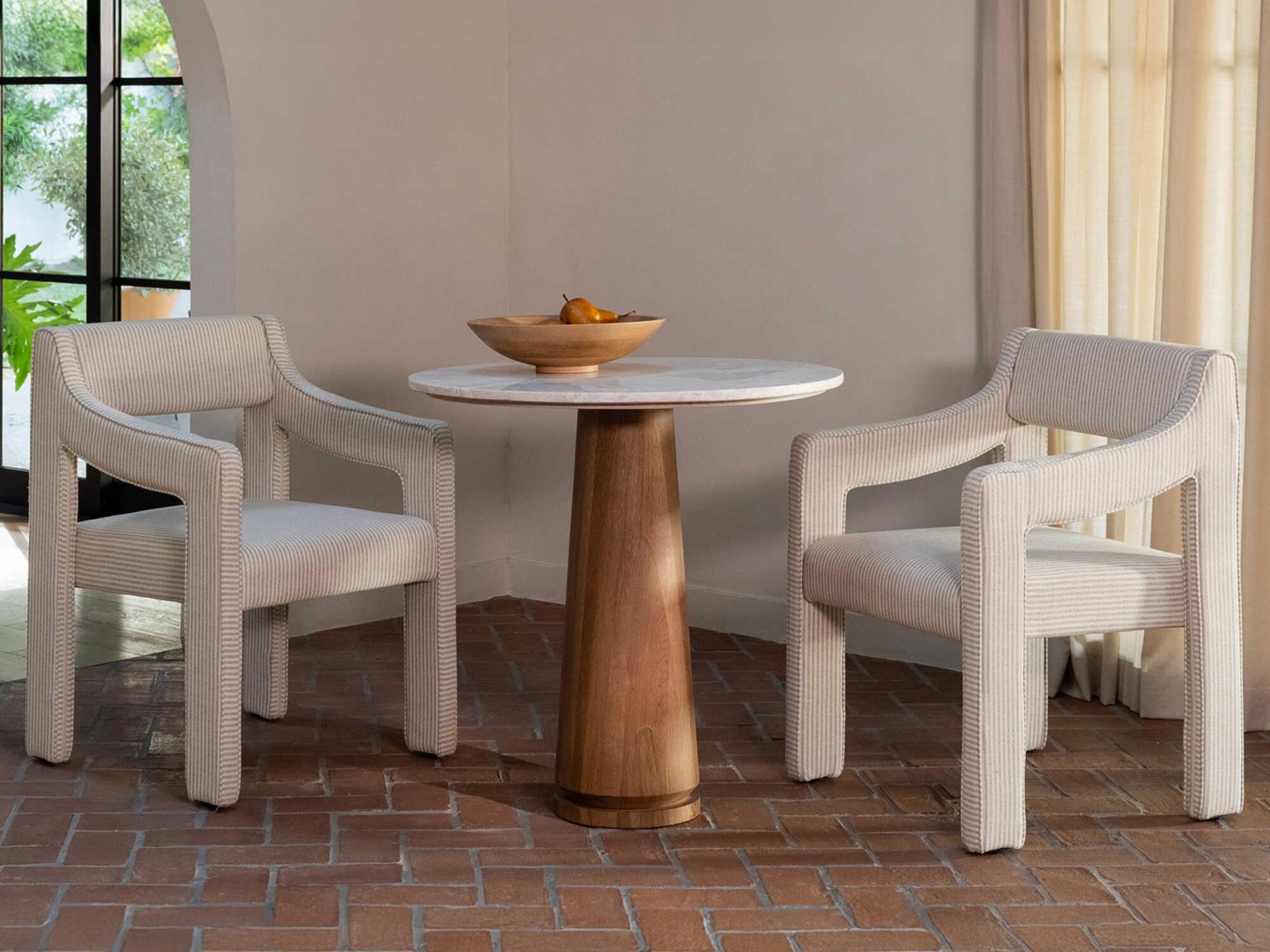 Moe's Home Sage Oak Wood Dining Room Set