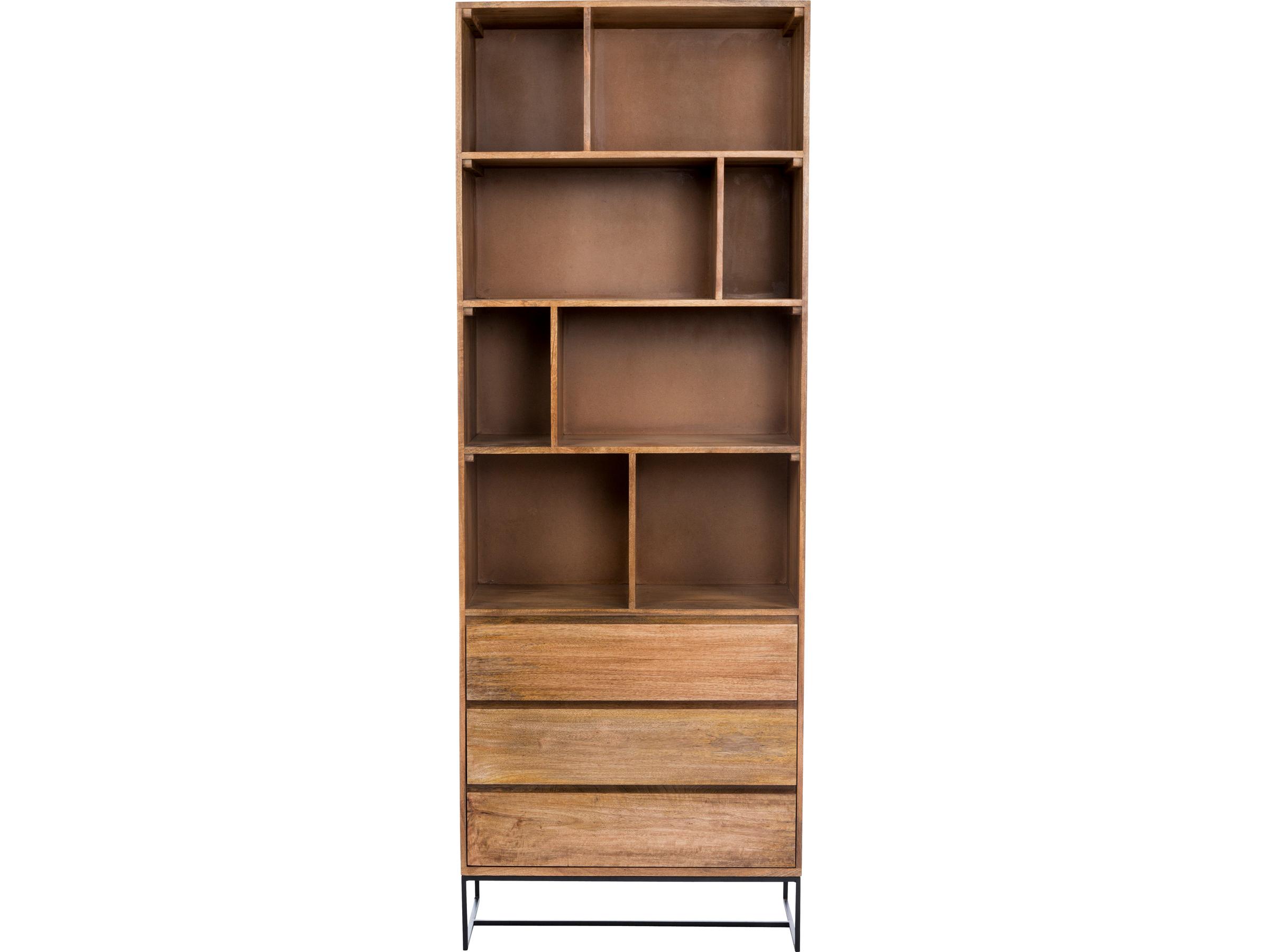 Moe's Home Colvin Natural Bookcase