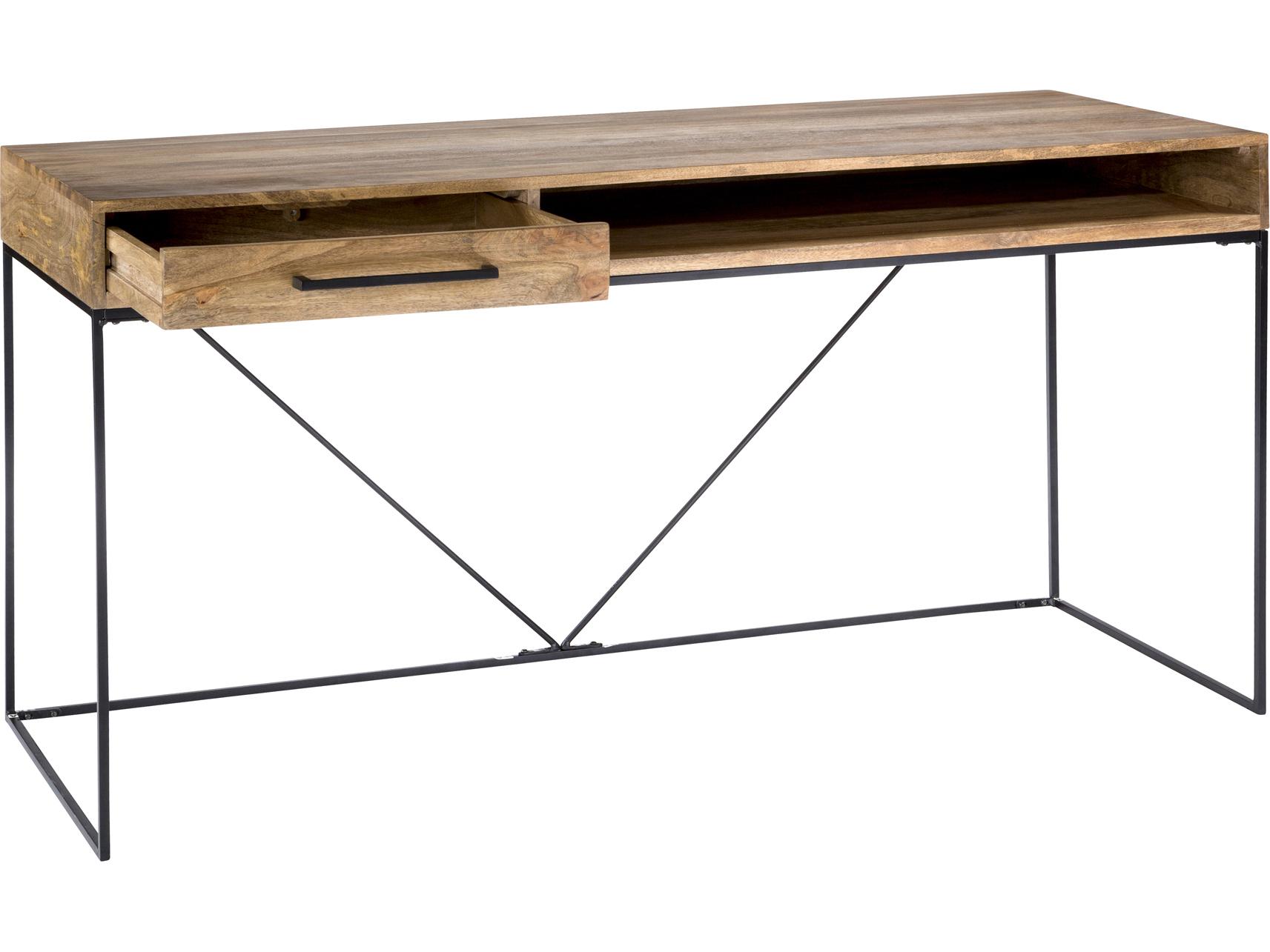 Moe's Home Colvin Natural Mango Wood Secretary Desk