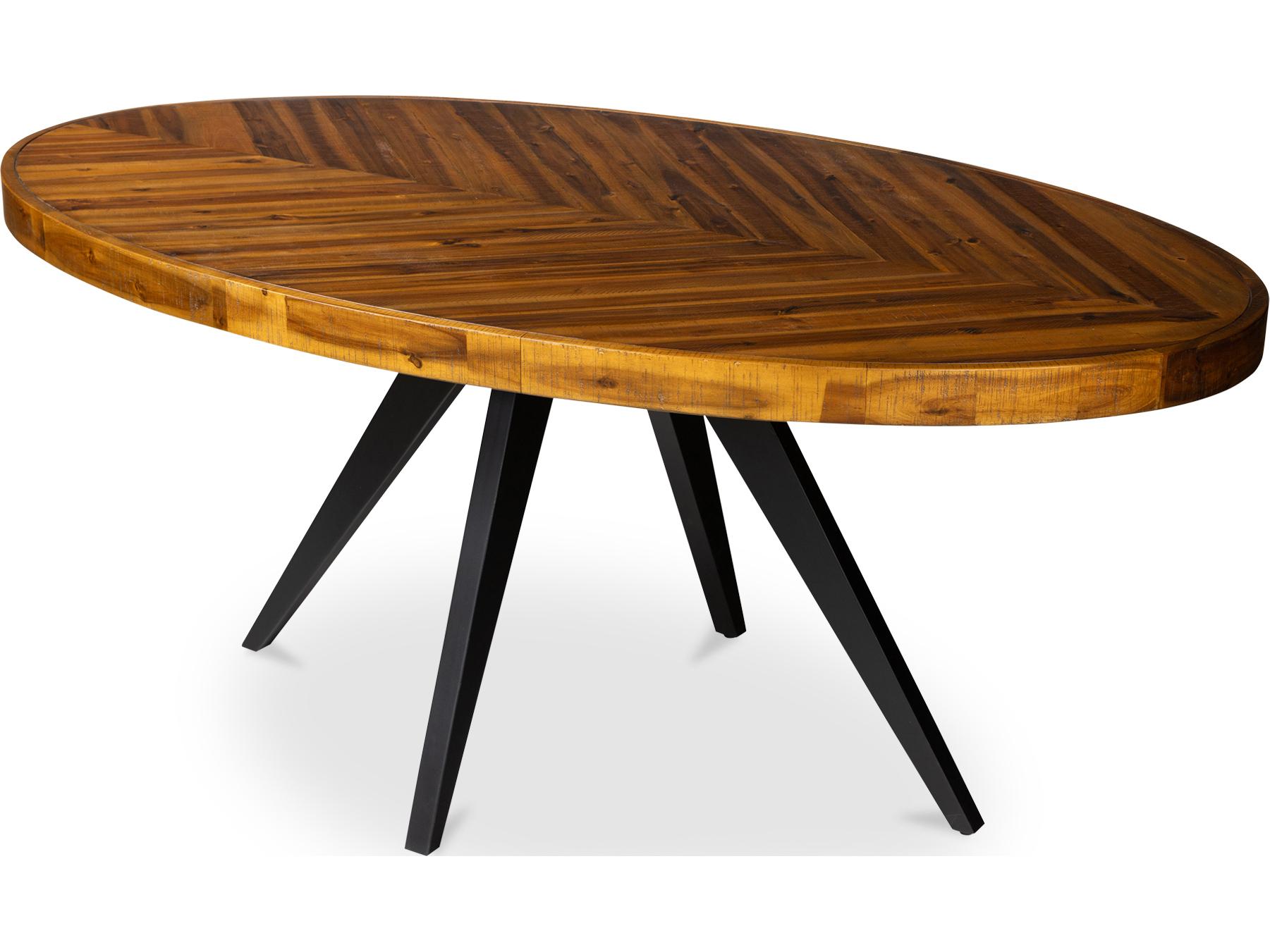 Moe's Home Parq Oval Wood Dining Table
