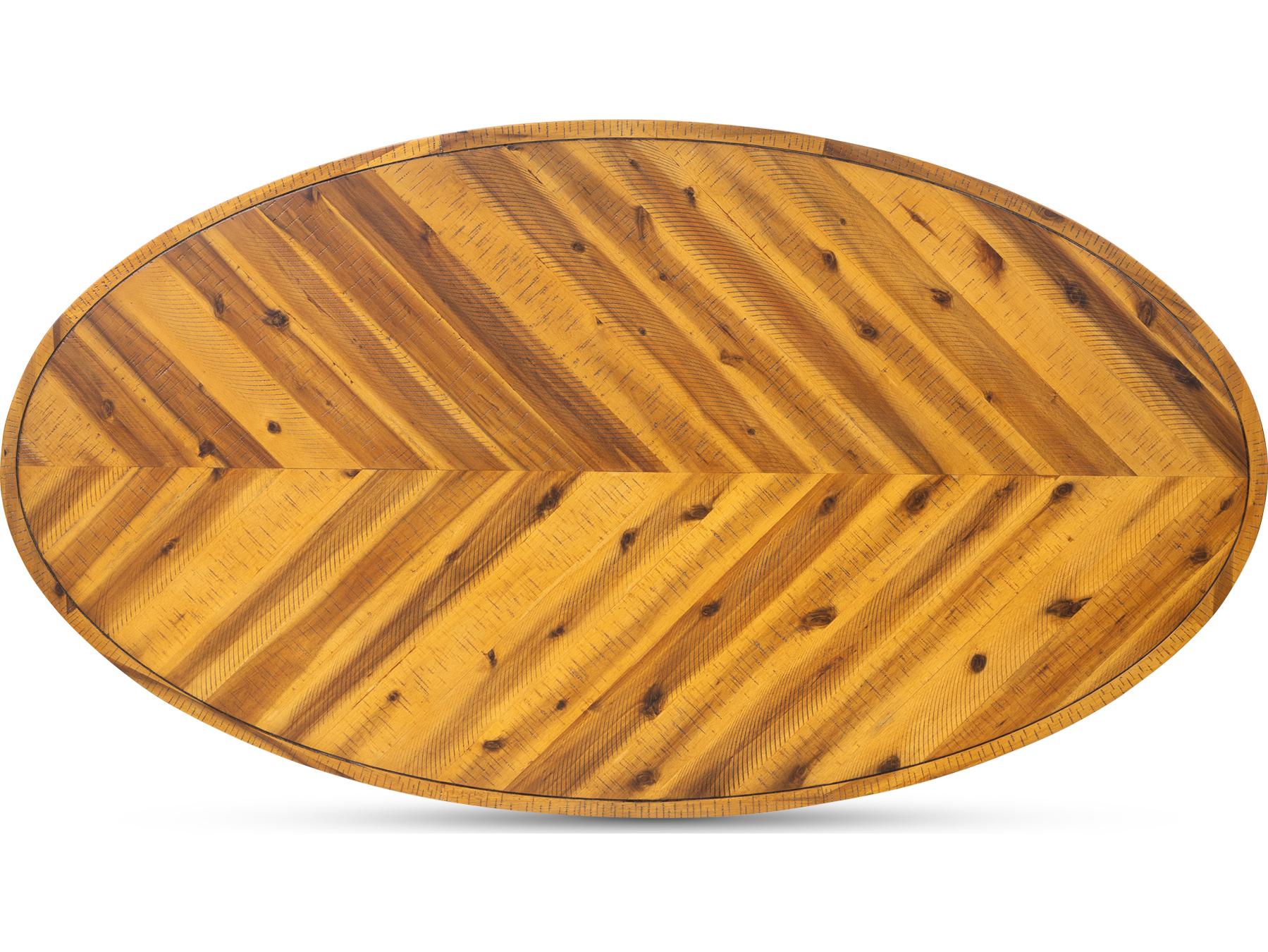 Moe's Home Parq Oval Wood Coffee Table