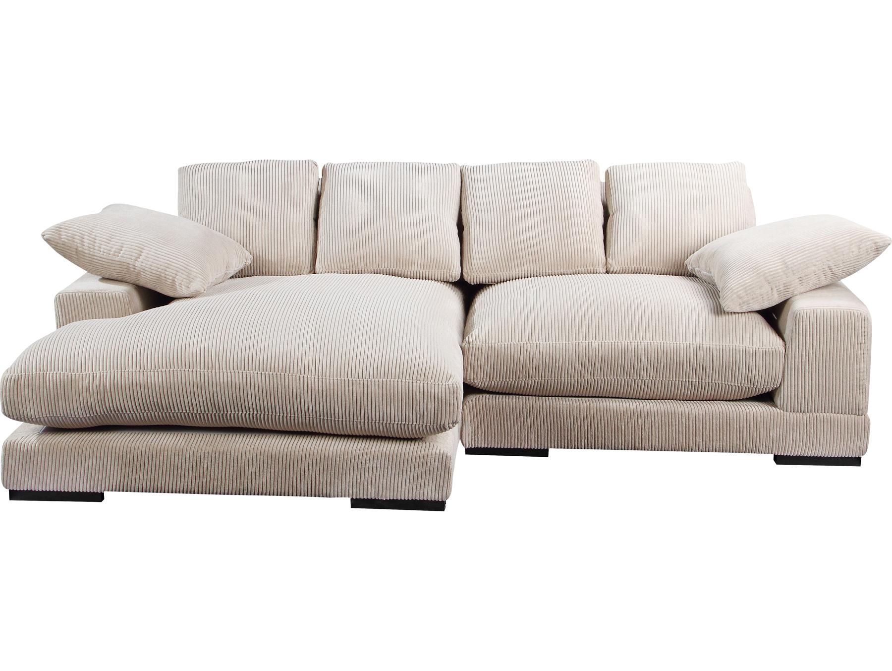 Moe's Home Plunge Sectional Cappuccino