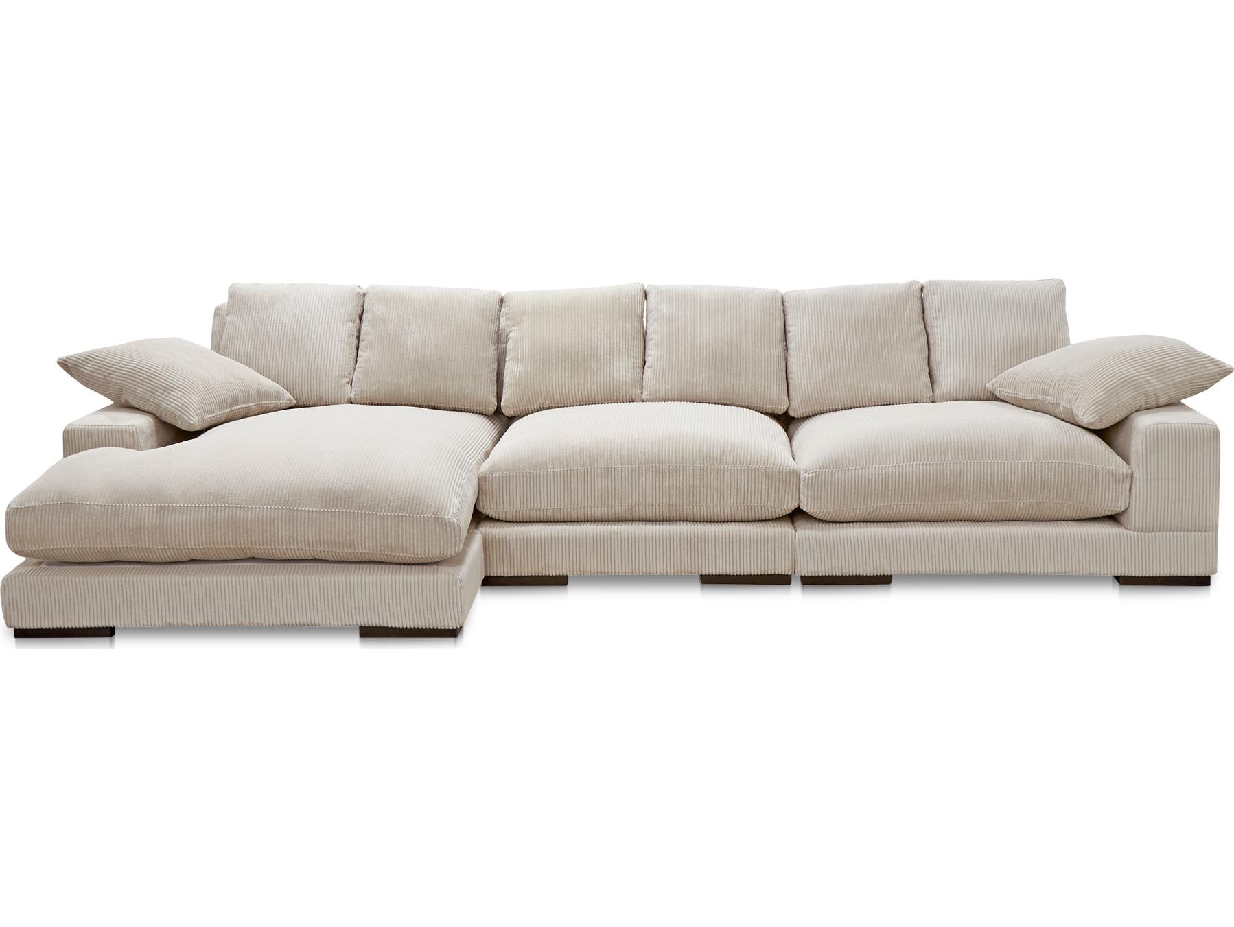 Moe's Home Plunge Large Sectional Cappuccino