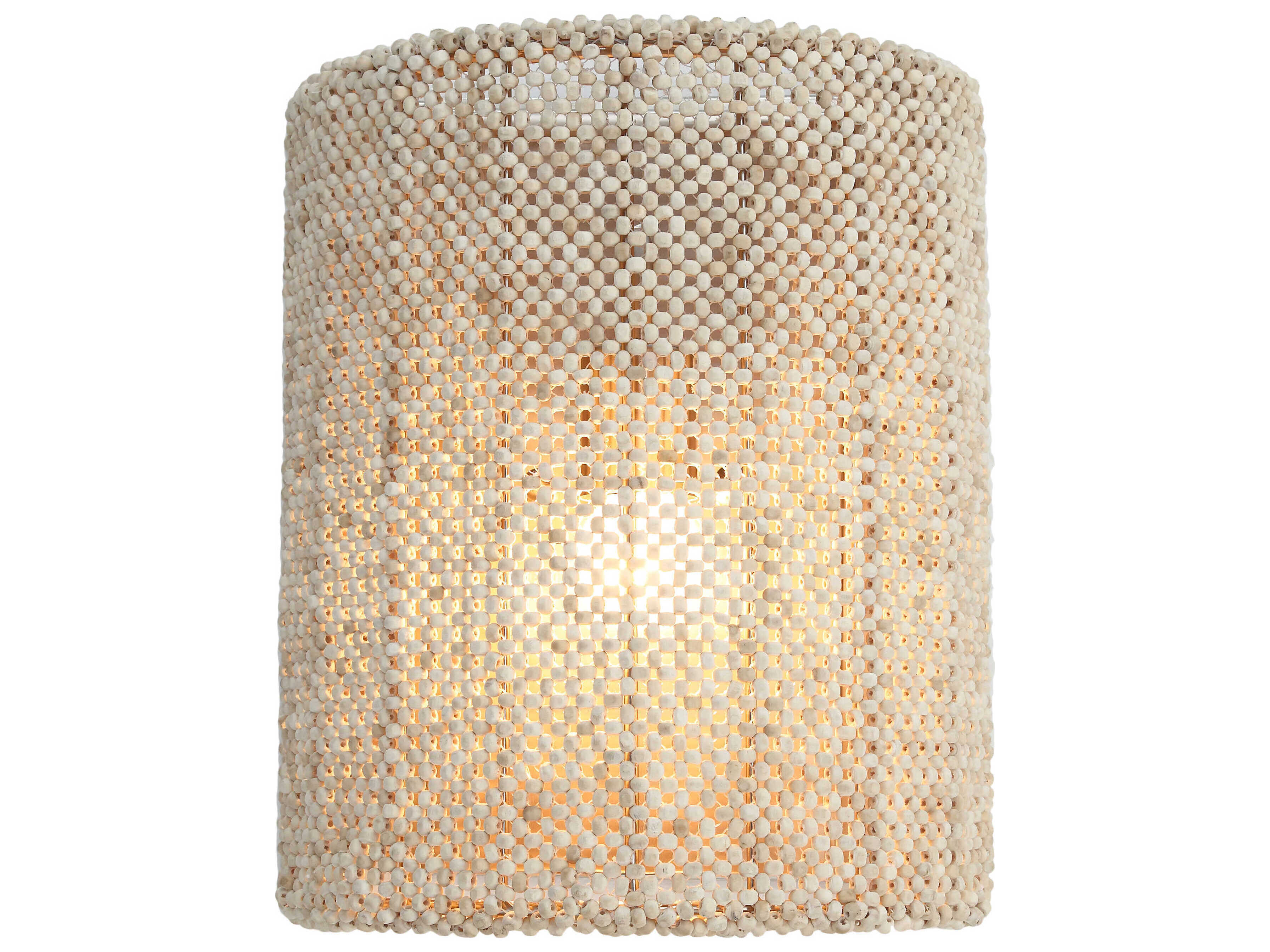 Metropolitan Copra 1-Light Nickel Wall Sconce