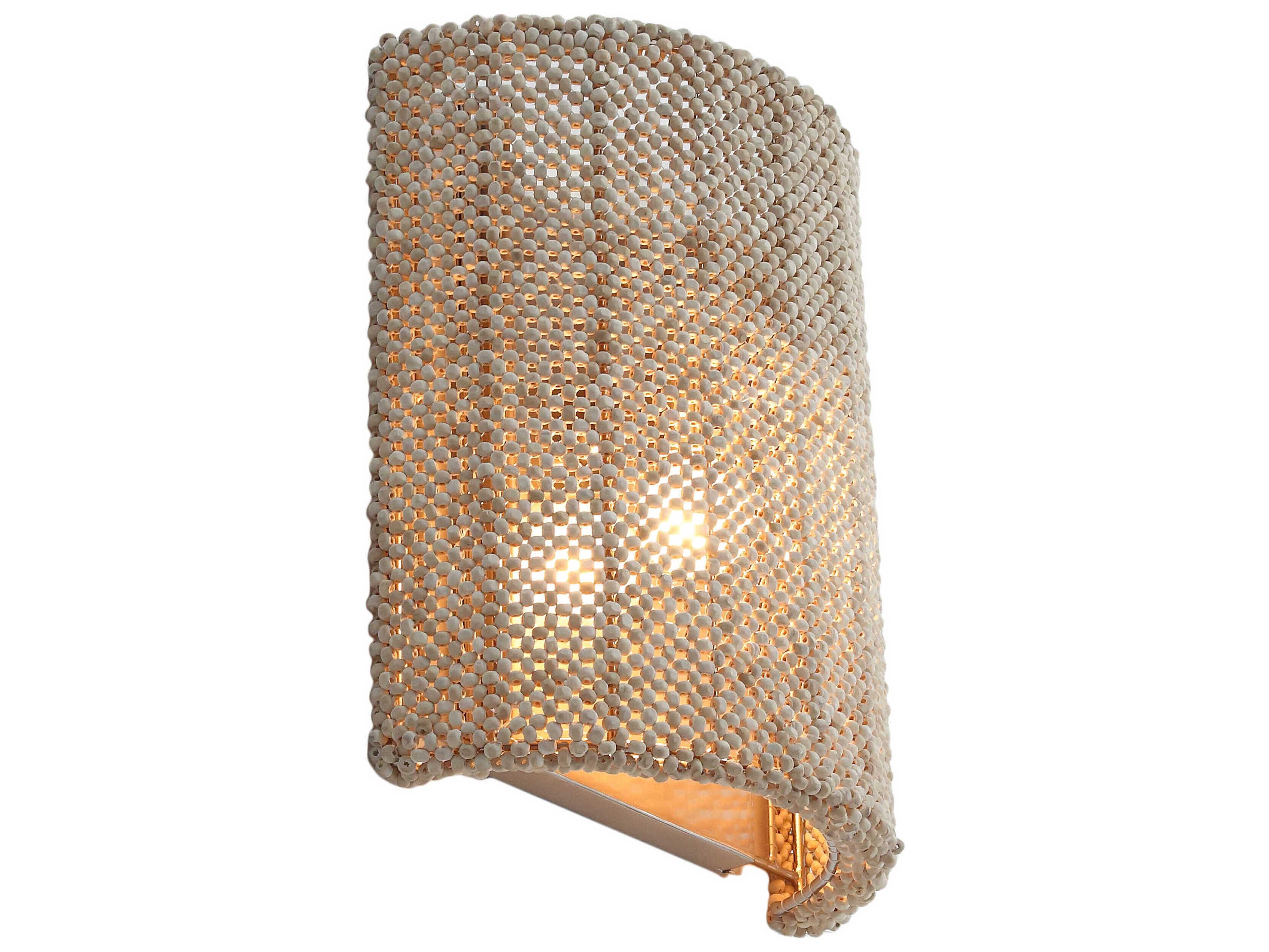 Metropolitan Copra 1-Light Nickel Wall Sconce