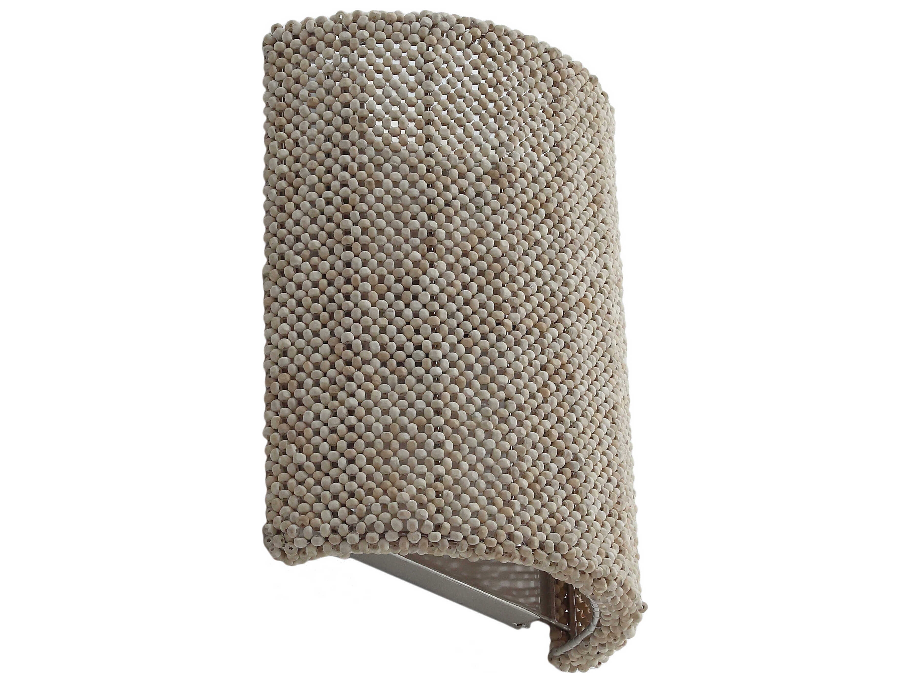 Metropolitan Copra 1-Light Nickel Wall Sconce