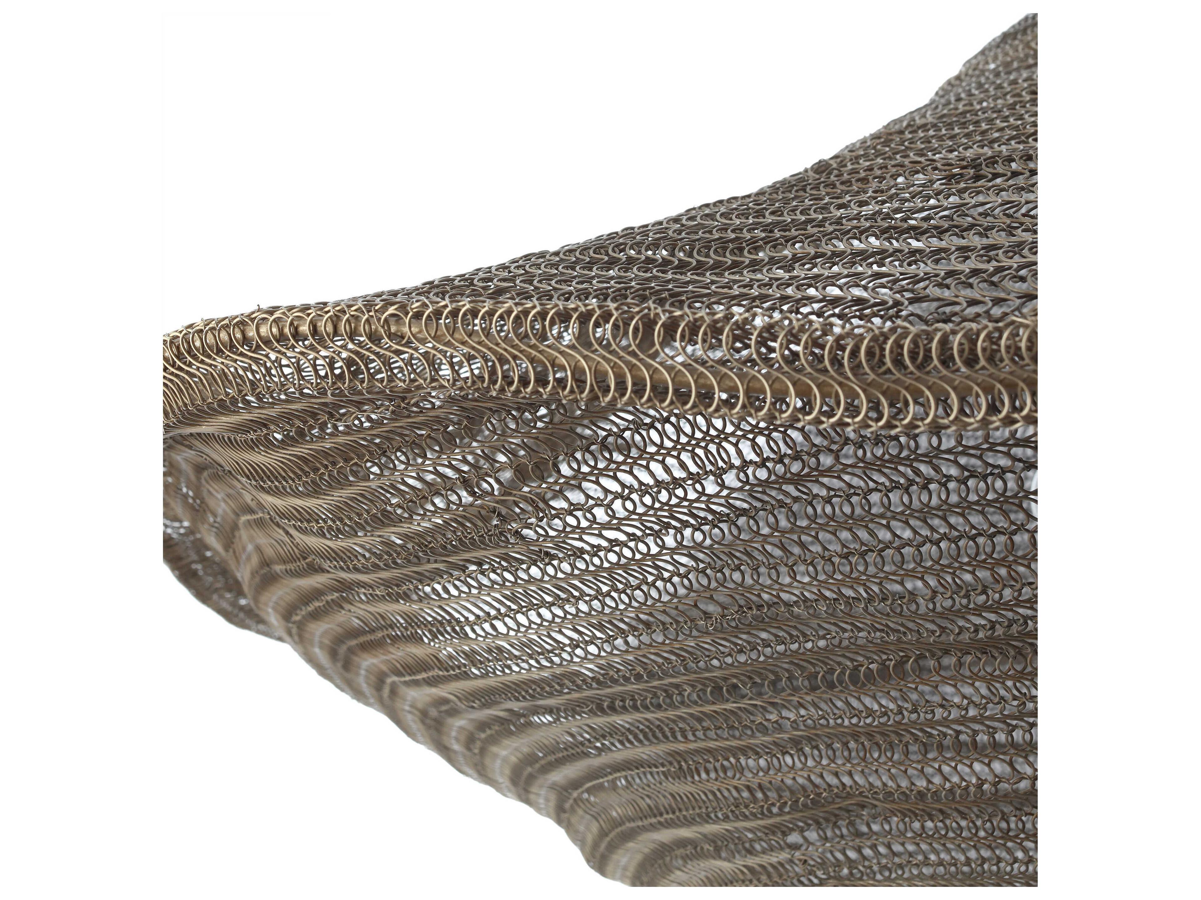 Metropolitan Marseille 3-Light Brass Antique Pendant