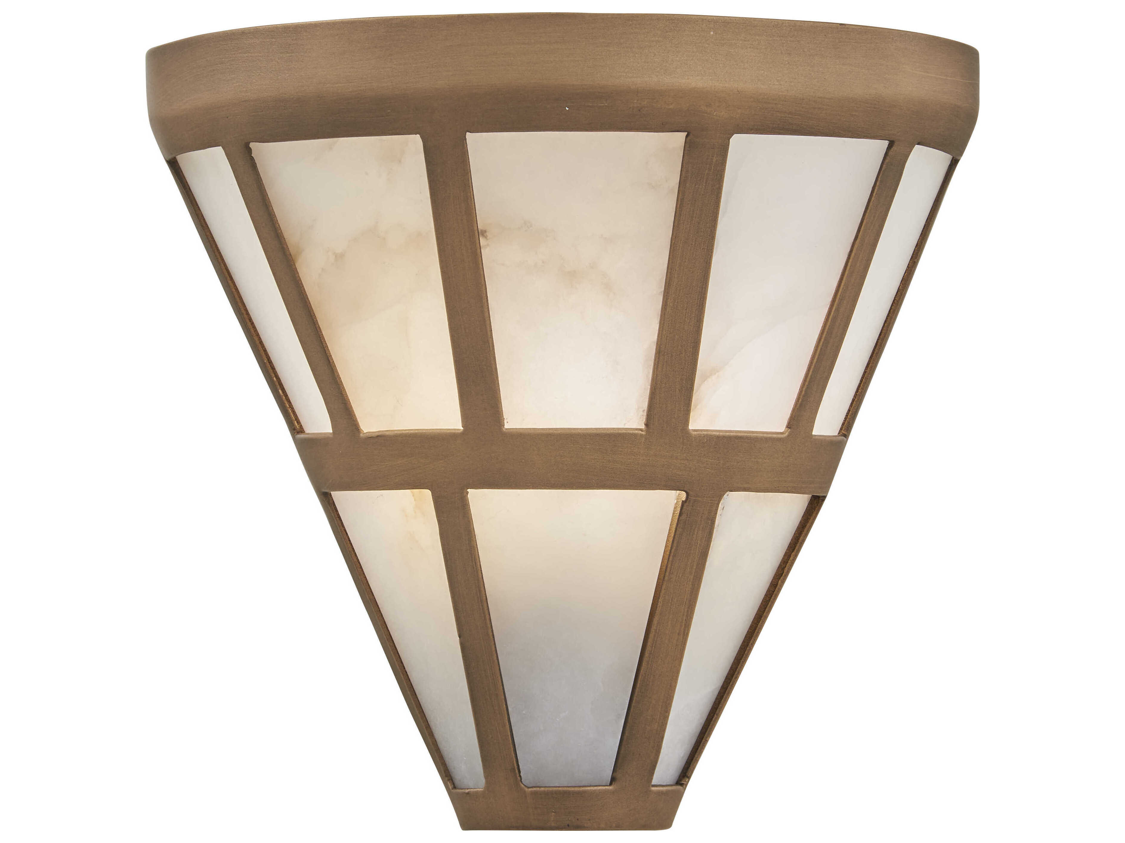 Metropolitan Istria 1-Light Ashen Gold Wall Sconce