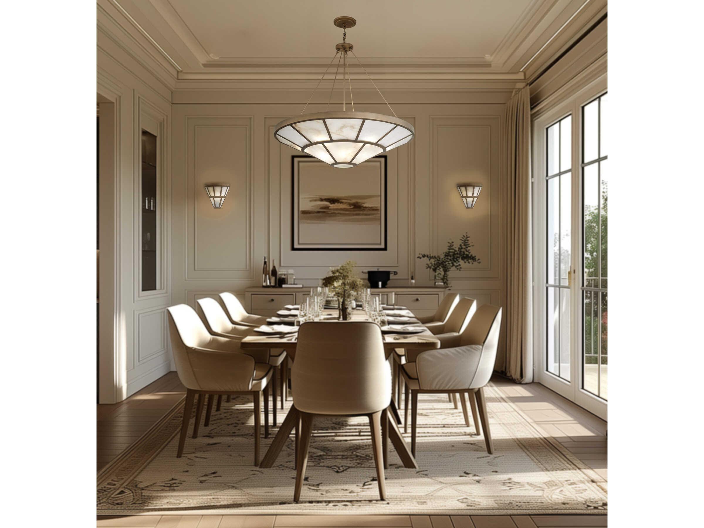 Metropolitan Istria 12-Light Ashen Gold Pendant