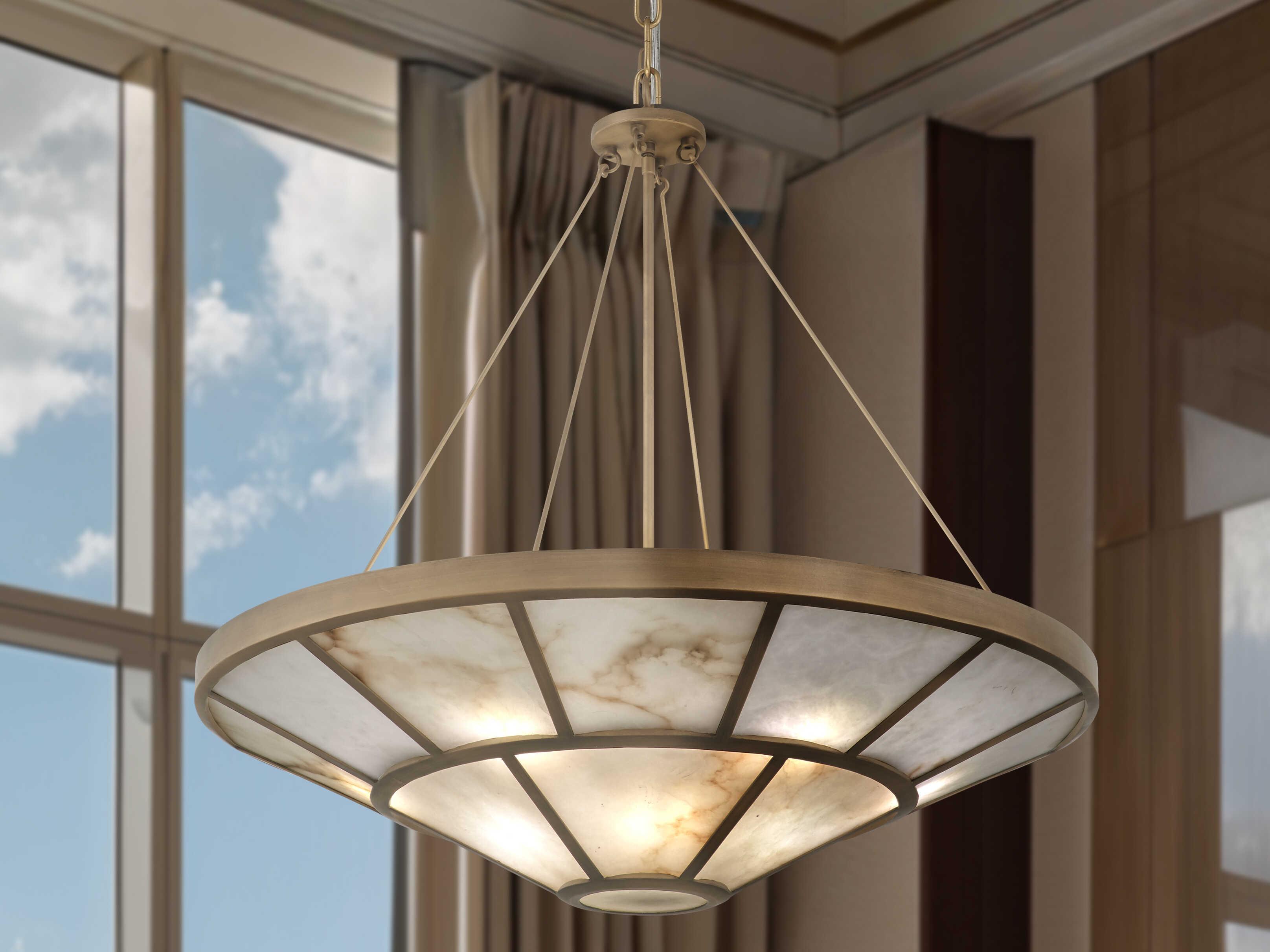 Metropolitan Istria 12-Light Ashen Gold Pendant