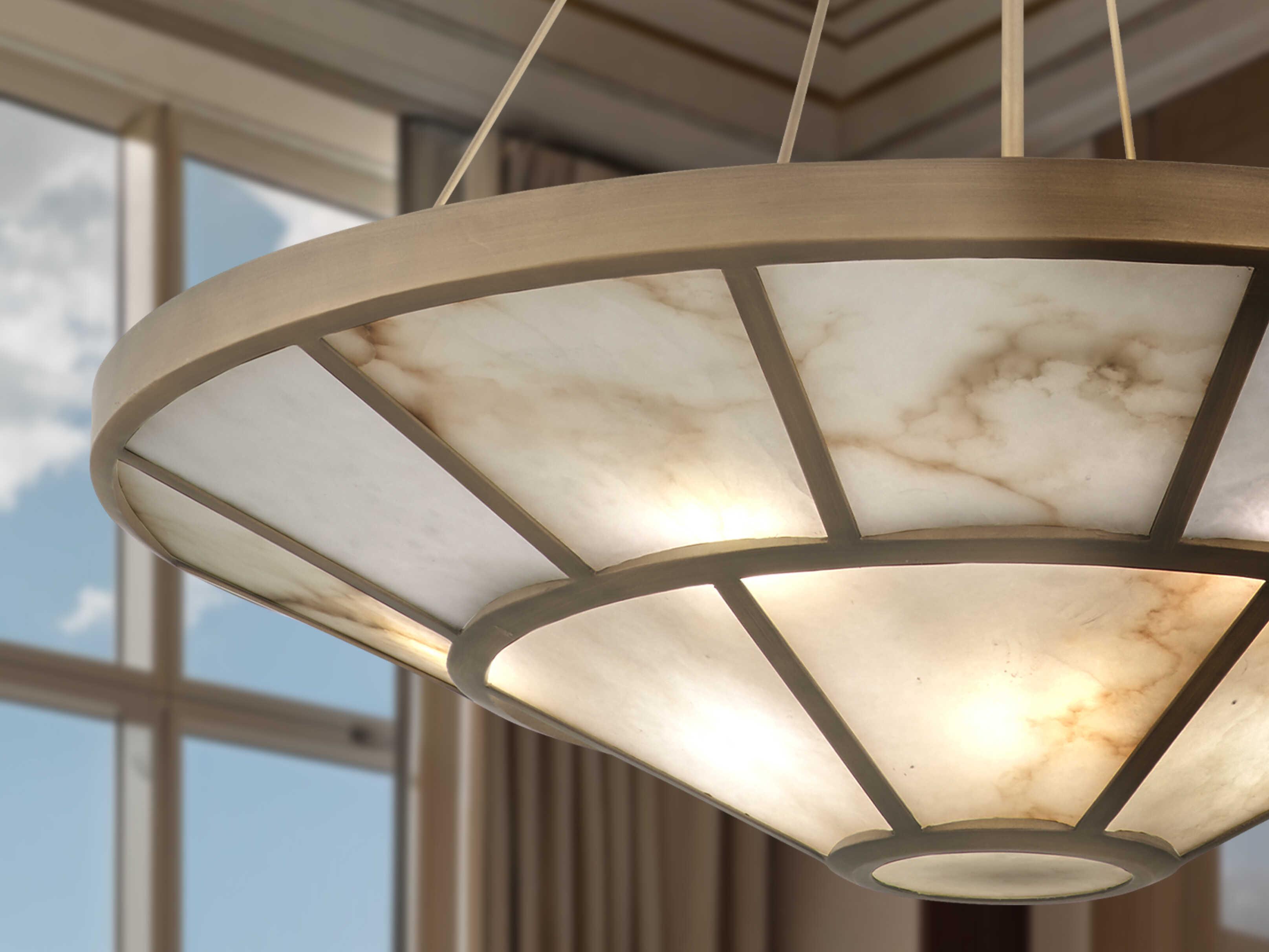 Metropolitan Istria 12-Light Ashen Gold Pendant