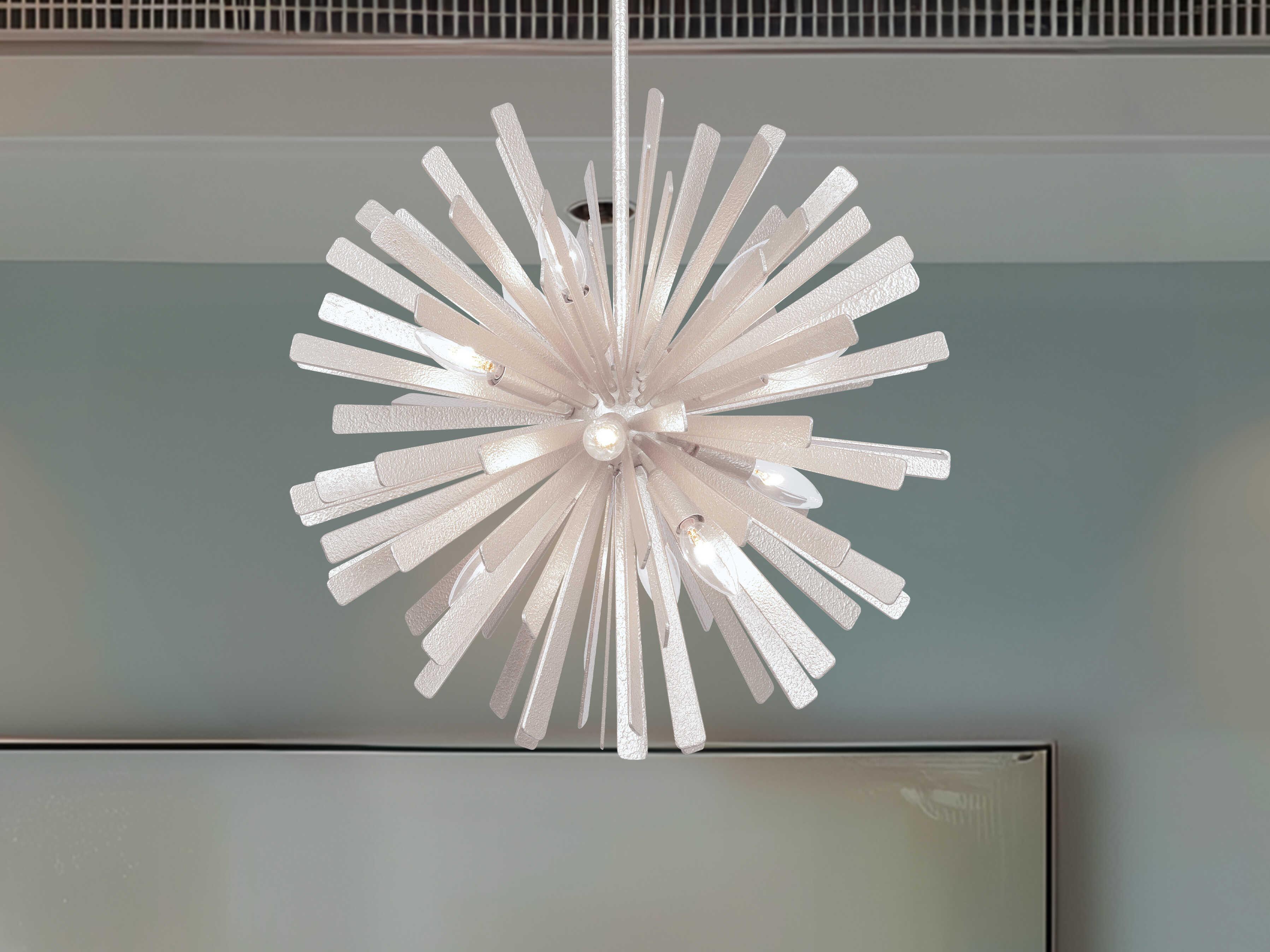 Metropolitan Confluence 12-Light Piastra White Sputnik Pendant
