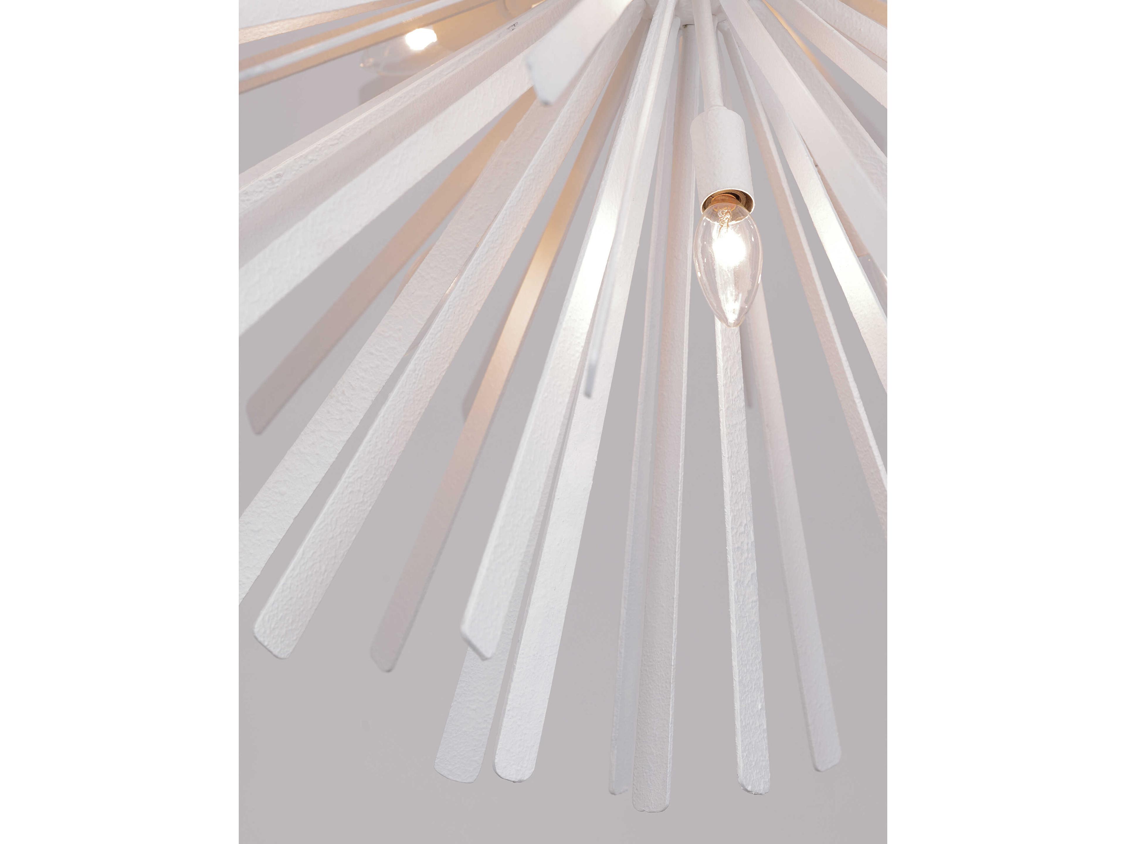 Metropolitan Confluence 16-Light Piastra White Sputnik Pendant