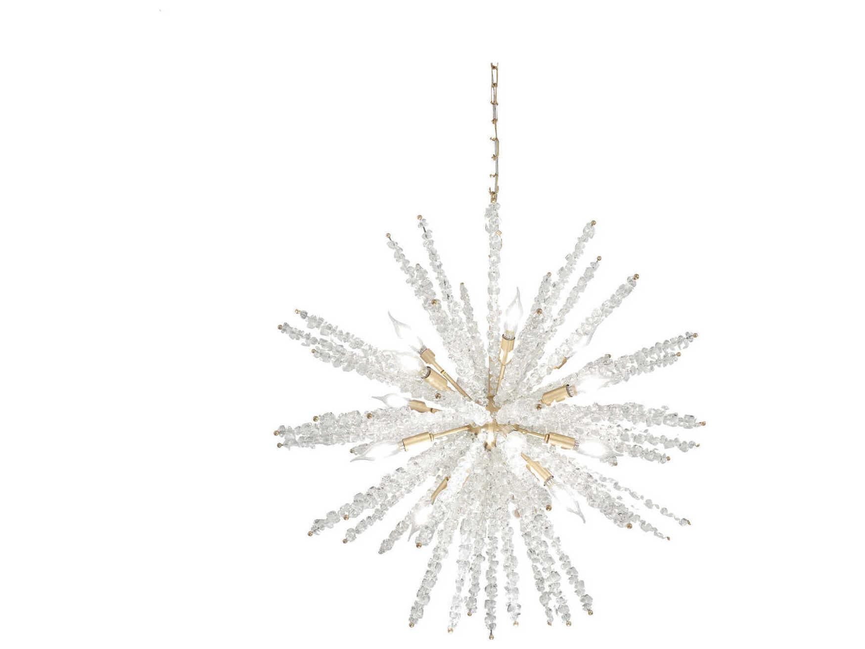 Metropolitan Aisi 12-Light Fawn Gold Sputnik Pendant