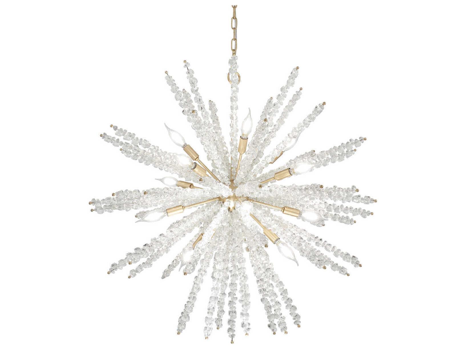 Metropolitan Aisi 16-Light Fawn Gold Sputnik Pendant