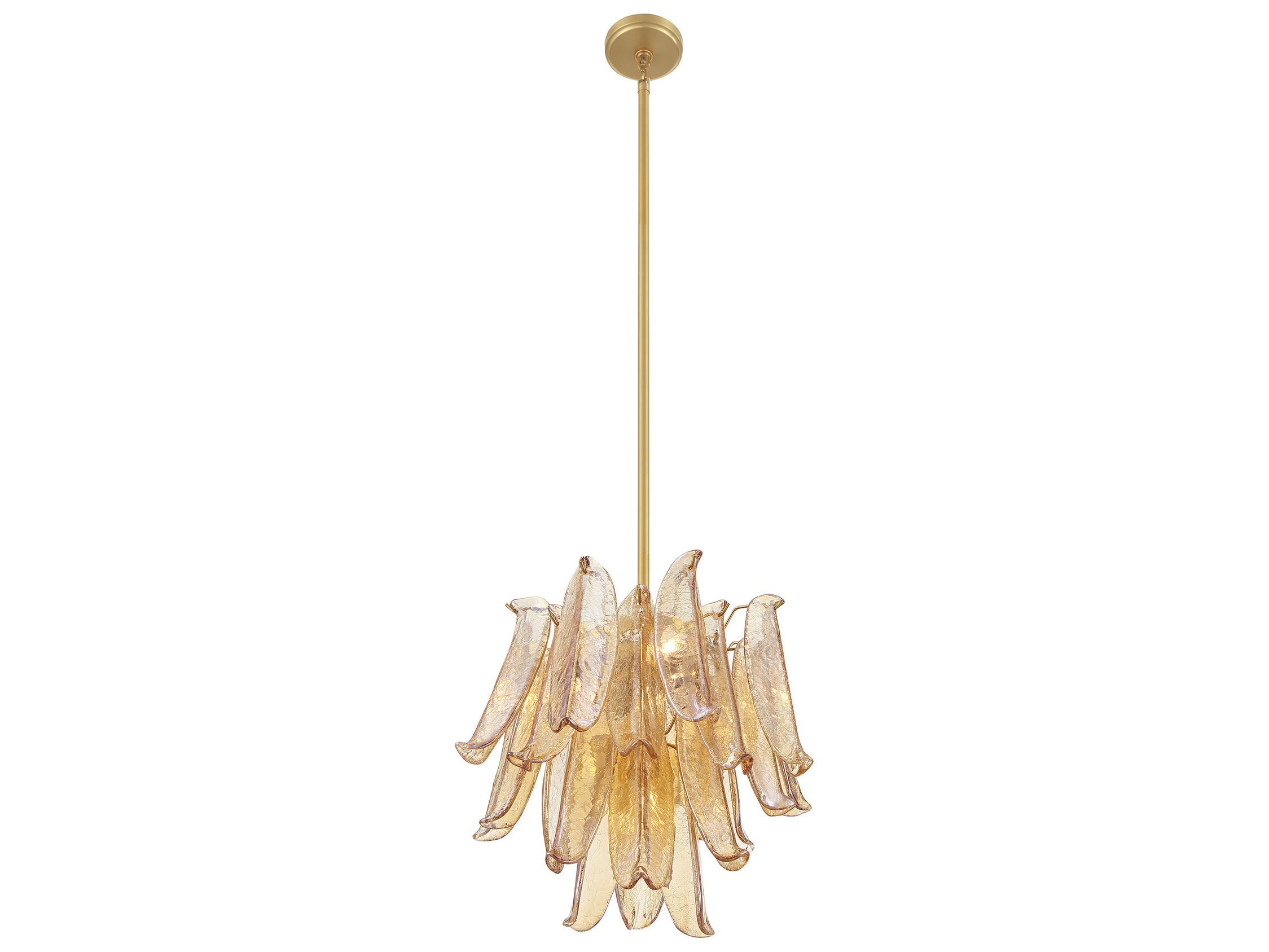 Metropolitan Regent 4-Light Legacy Brass Chandelier