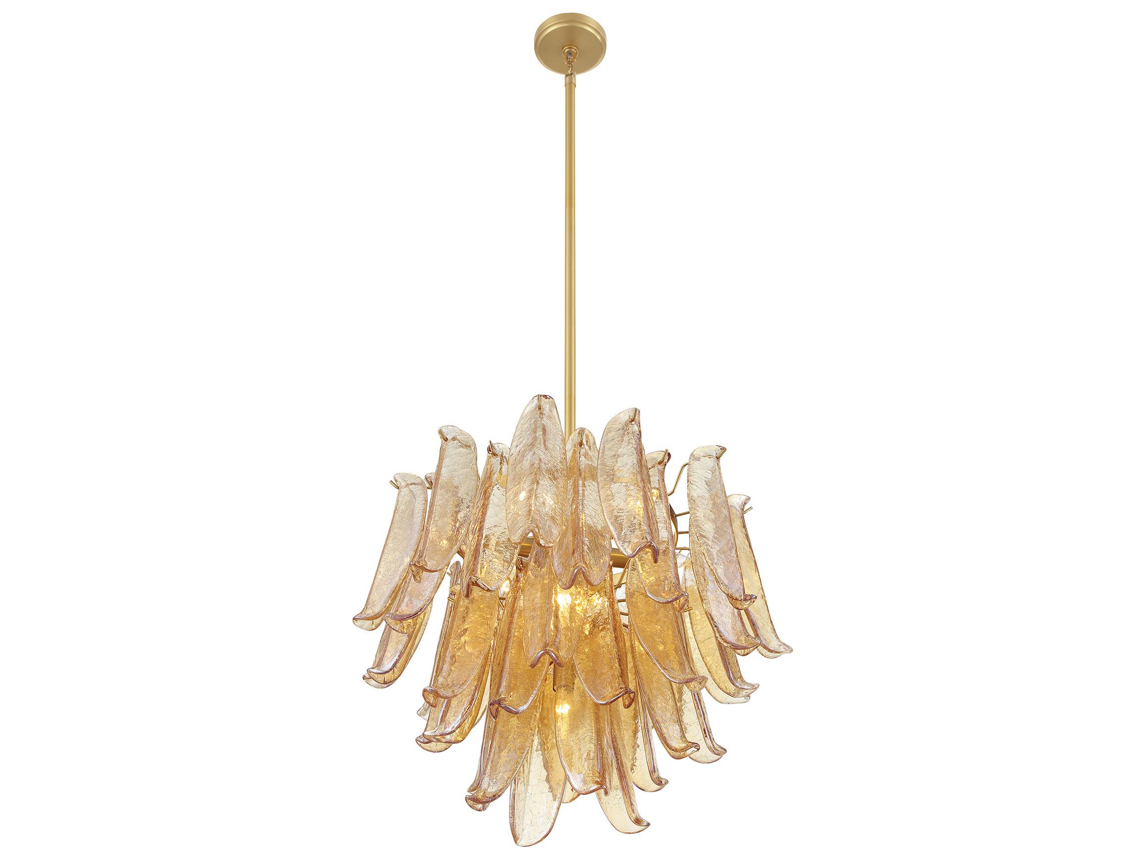 Metropolitan Regent 9-Light Legacy Brass Chandelier