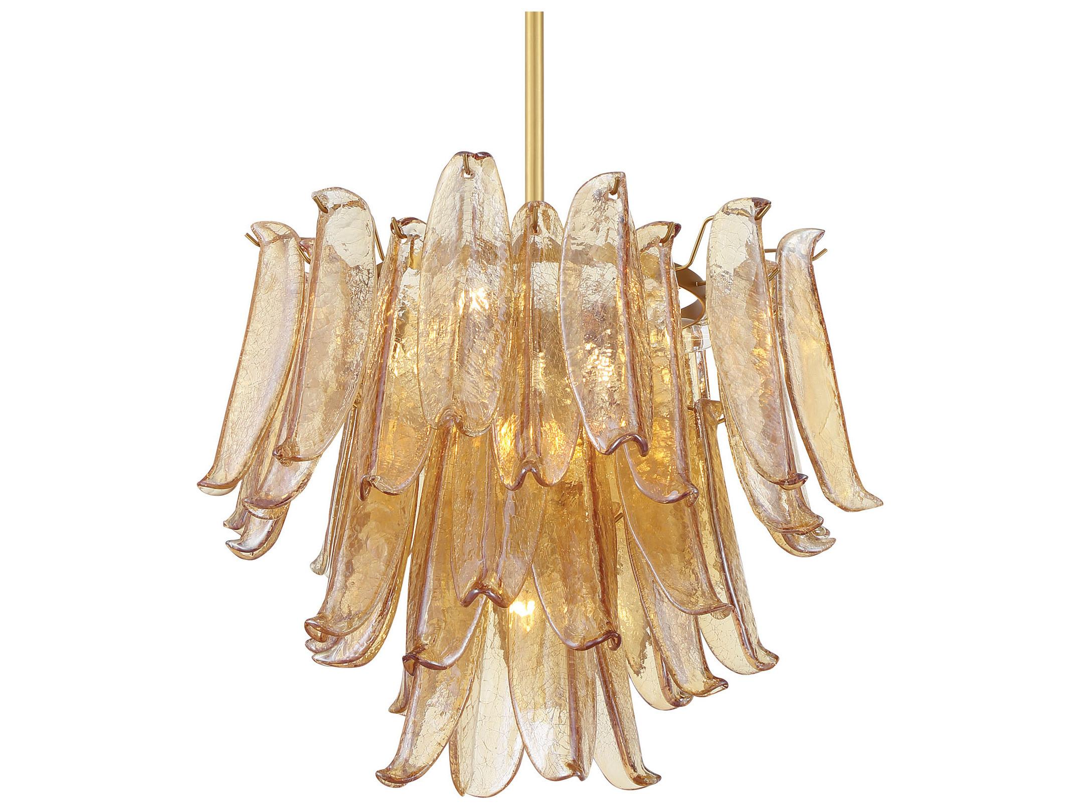 Metropolitan Regent 9-Light Legacy Brass Chandelier