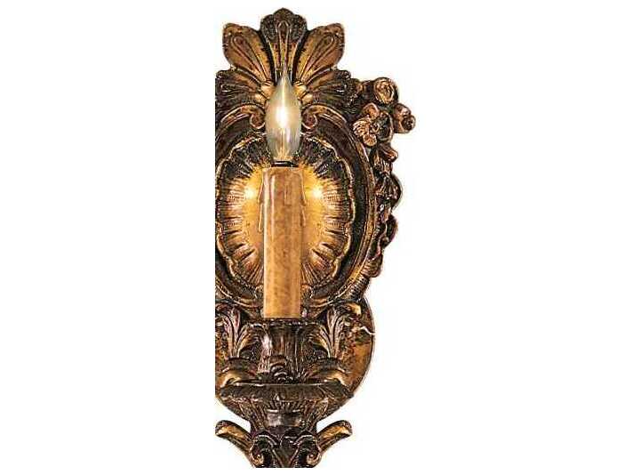 Metropolitan 1-Light Oxide Brass Traditional Wall Sconce
