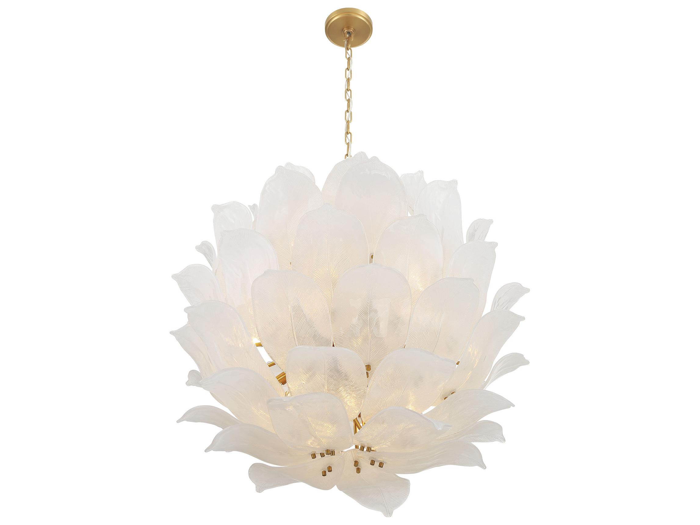 Metropolitan Orchid 24-Light Legacy Brass Pendant