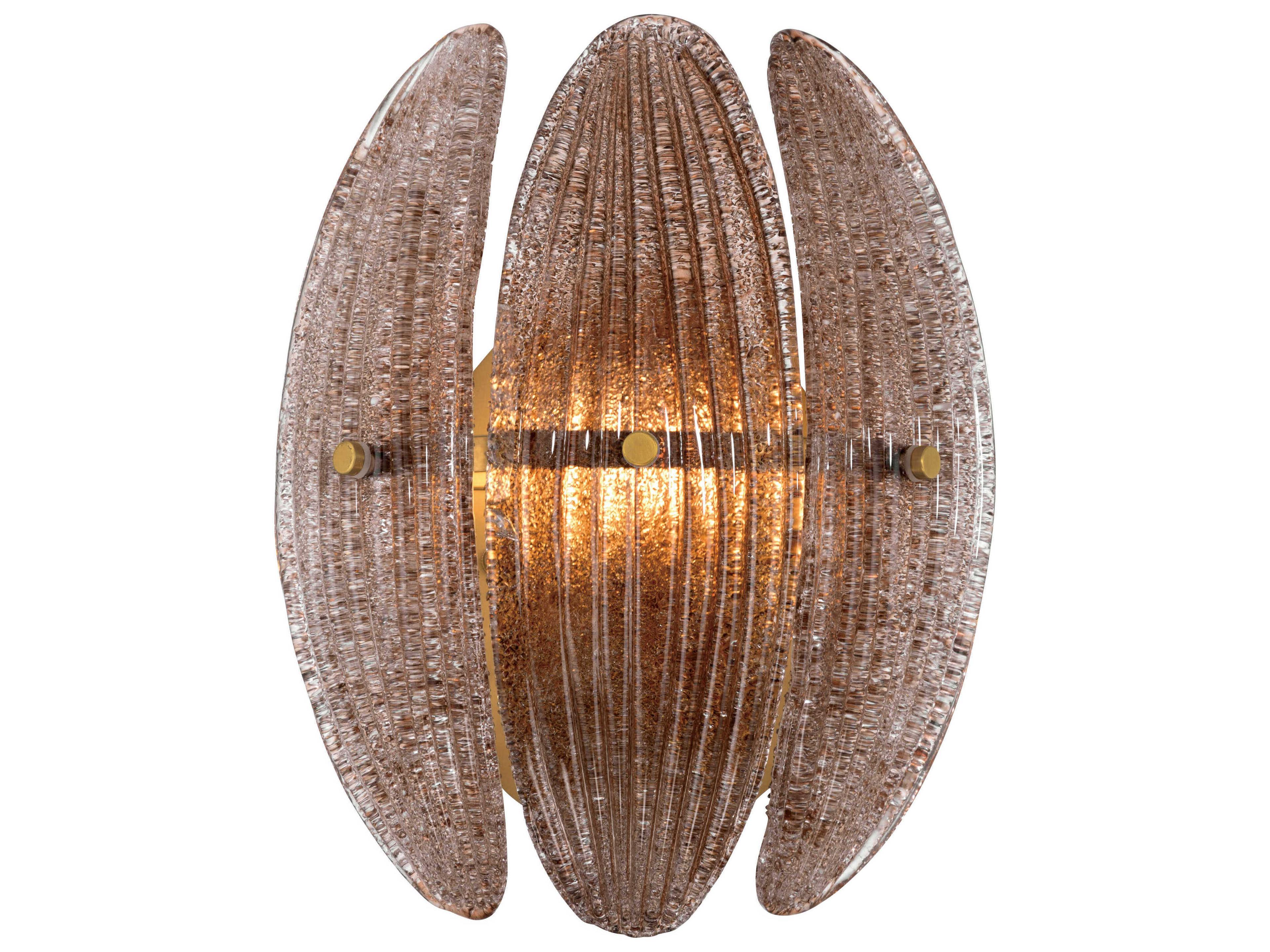 Metropolitan Marclaire 1-Light Legacy Brass Wall Sconce