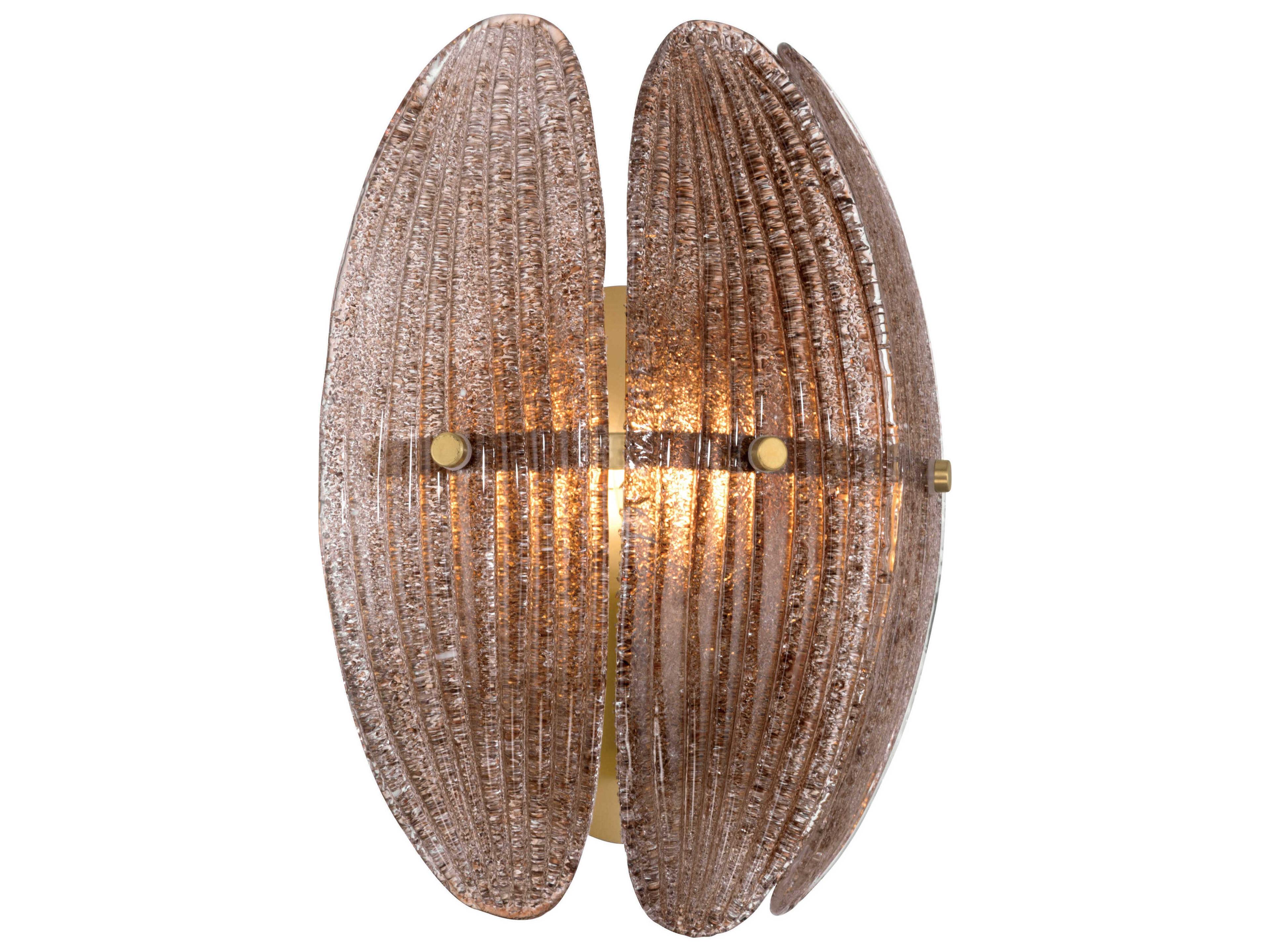 Metropolitan Marclaire 1-Light Legacy Brass Wall Sconce