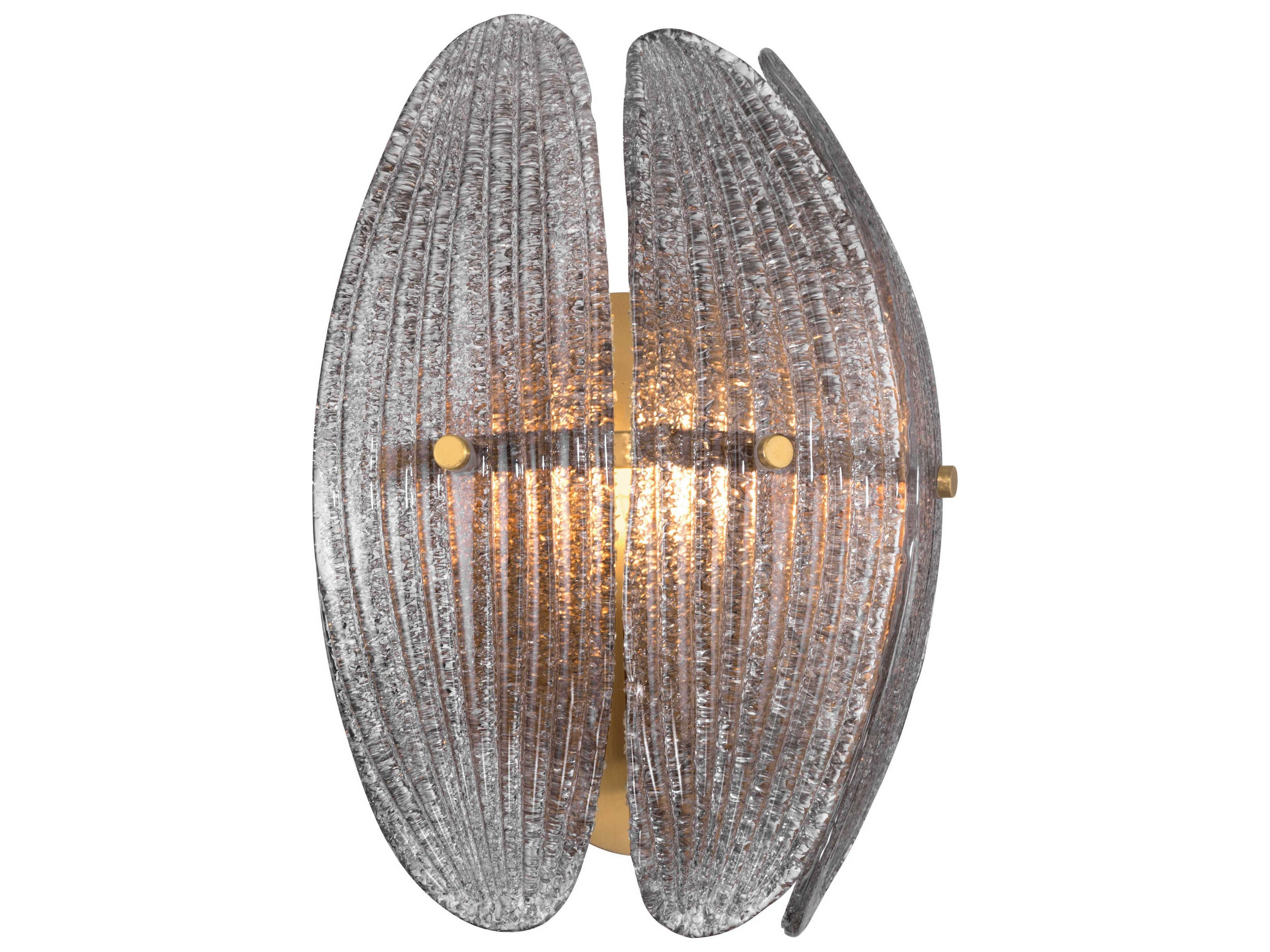 Metropolitan Marclaire 1-Light Legacy Brass Wall Sconce