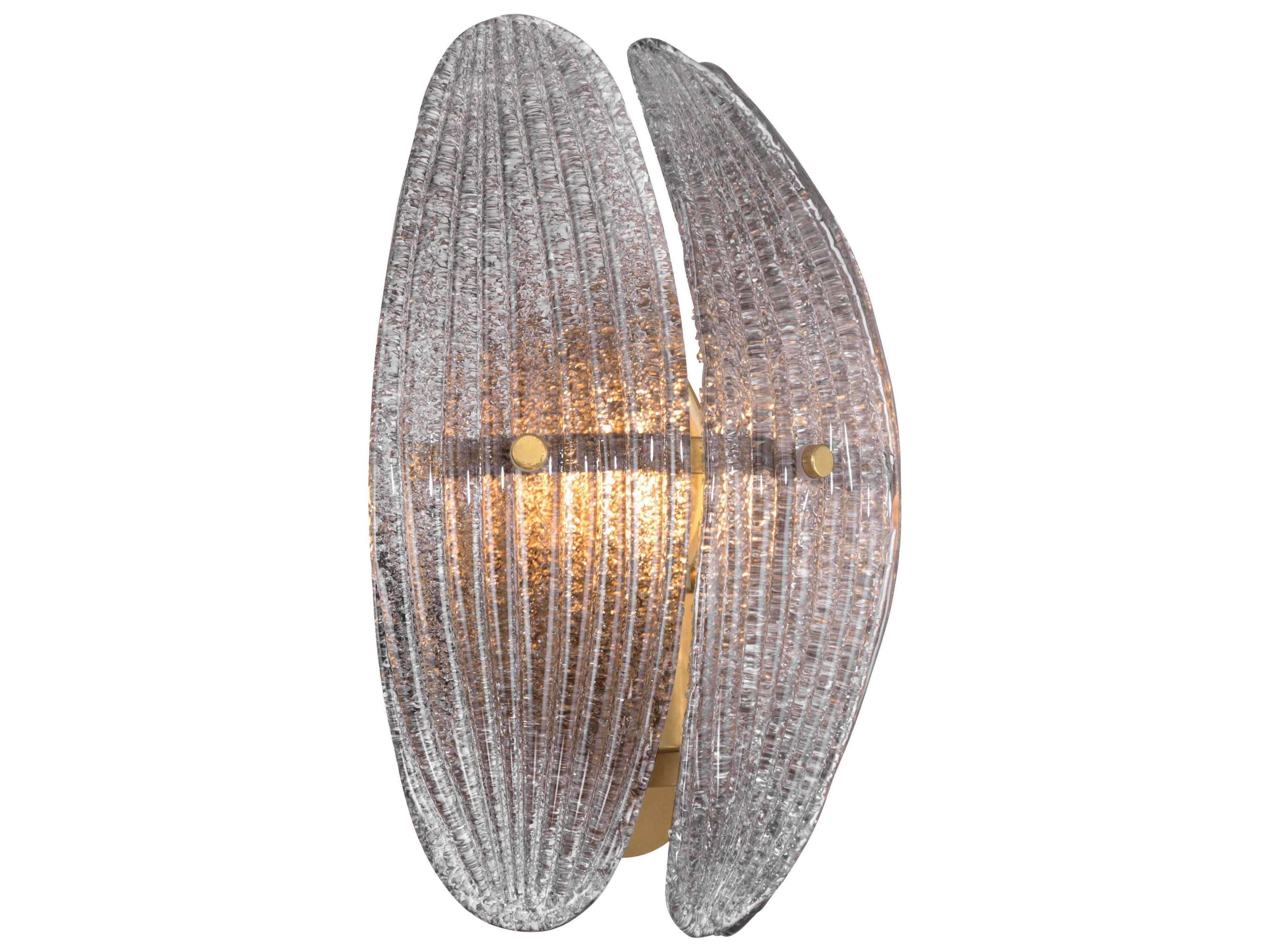 Metropolitan Marclaire 1-Light Legacy Brass Wall Sconce