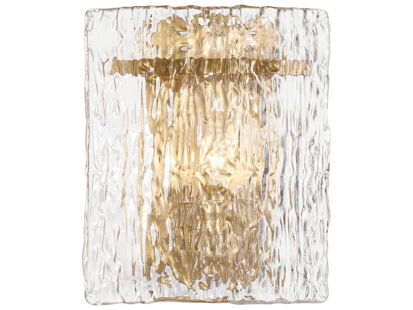 Metropolitan Brookstreet 1-Light Legacy Brass Wall Sconce