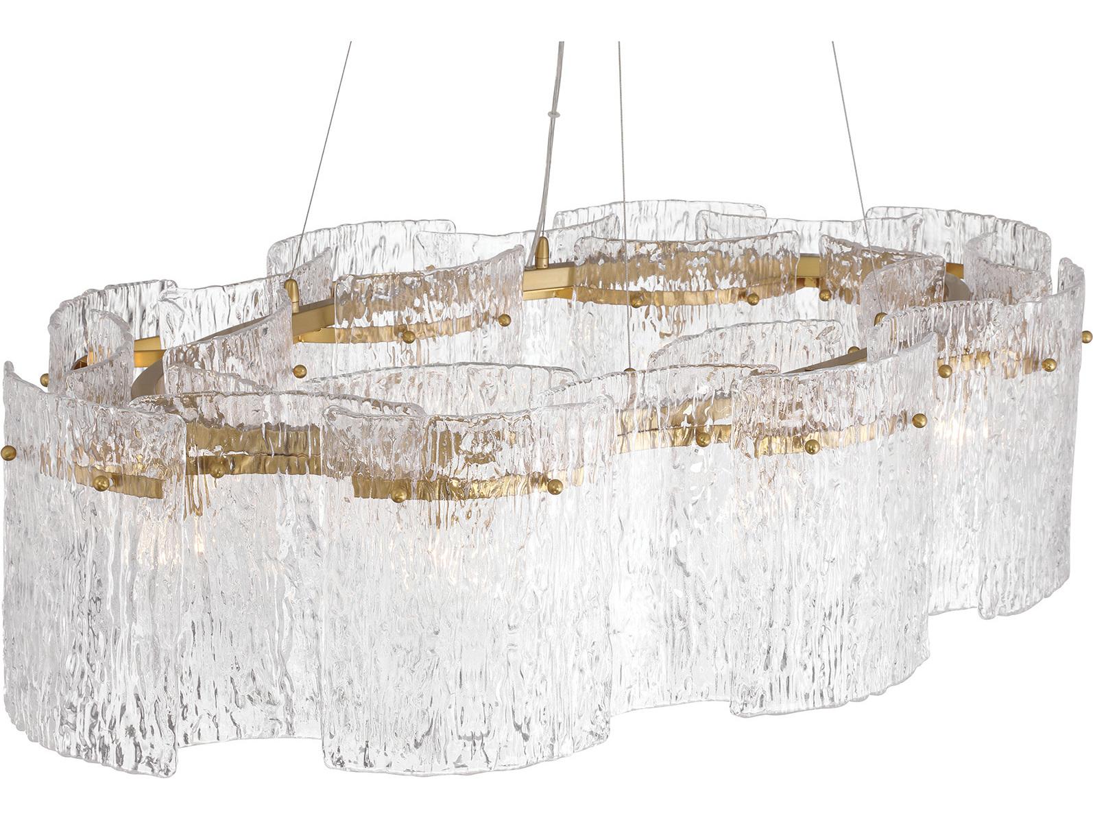 Metropolitan Brookstreet 8-Light Legacy Brass Drum Pendant