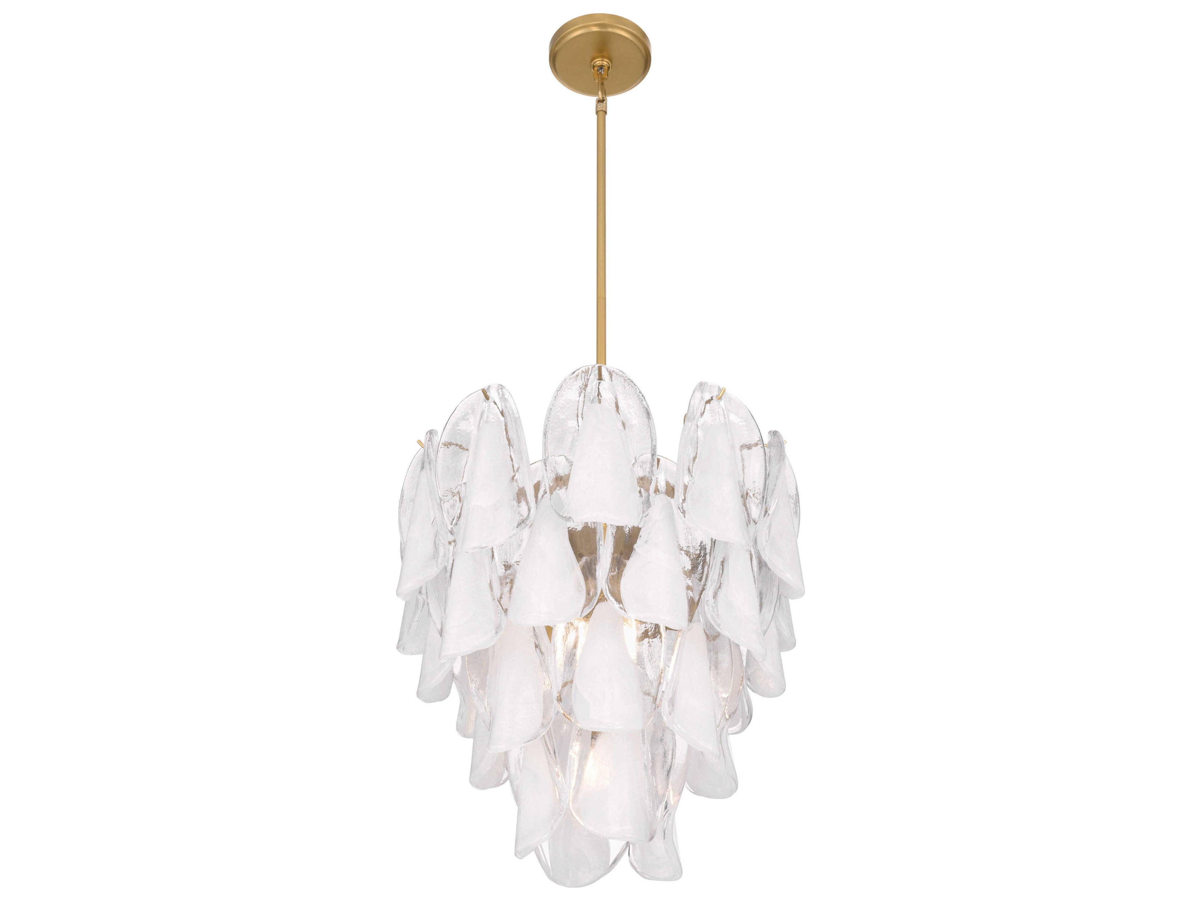 Metropolitan Verla Crest 5-Light Legacy Brass Pendant