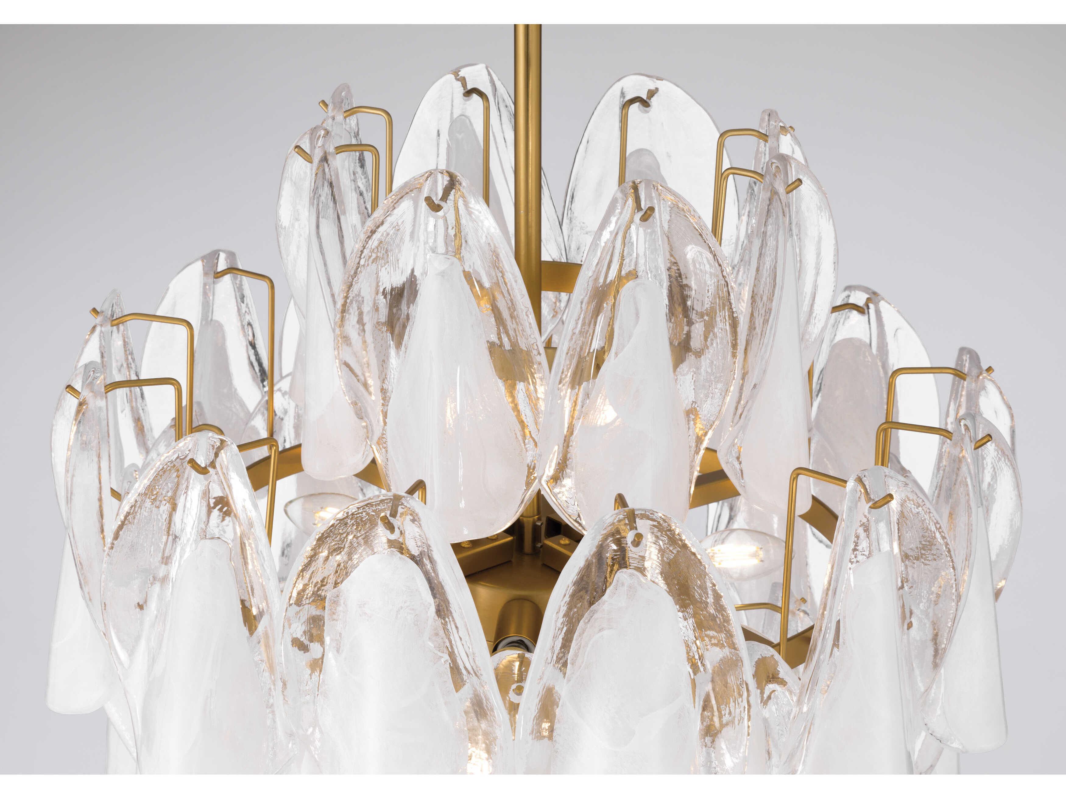 Metropolitan Verla Crest 5-Light Legacy Brass Pendant