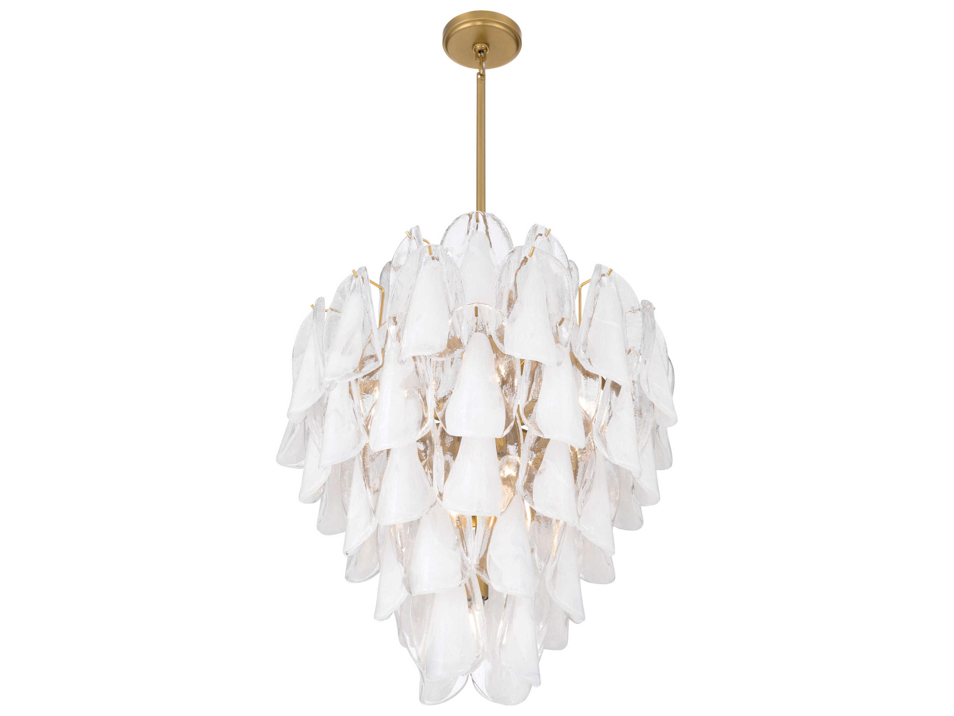 Metropolitan Verla Crest 13-Light Legacy Brass Pendant