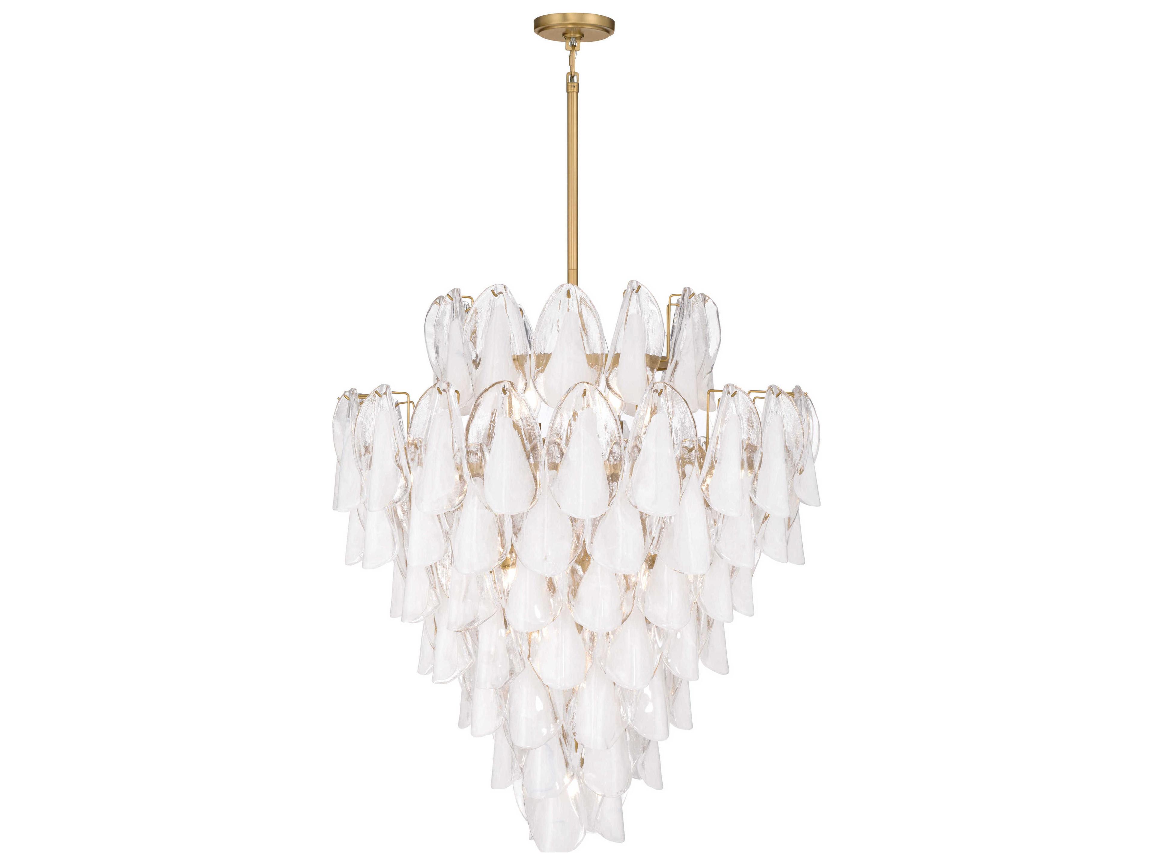 Metropolitan Verla Crest 21-Light Legacy Brass Pendant