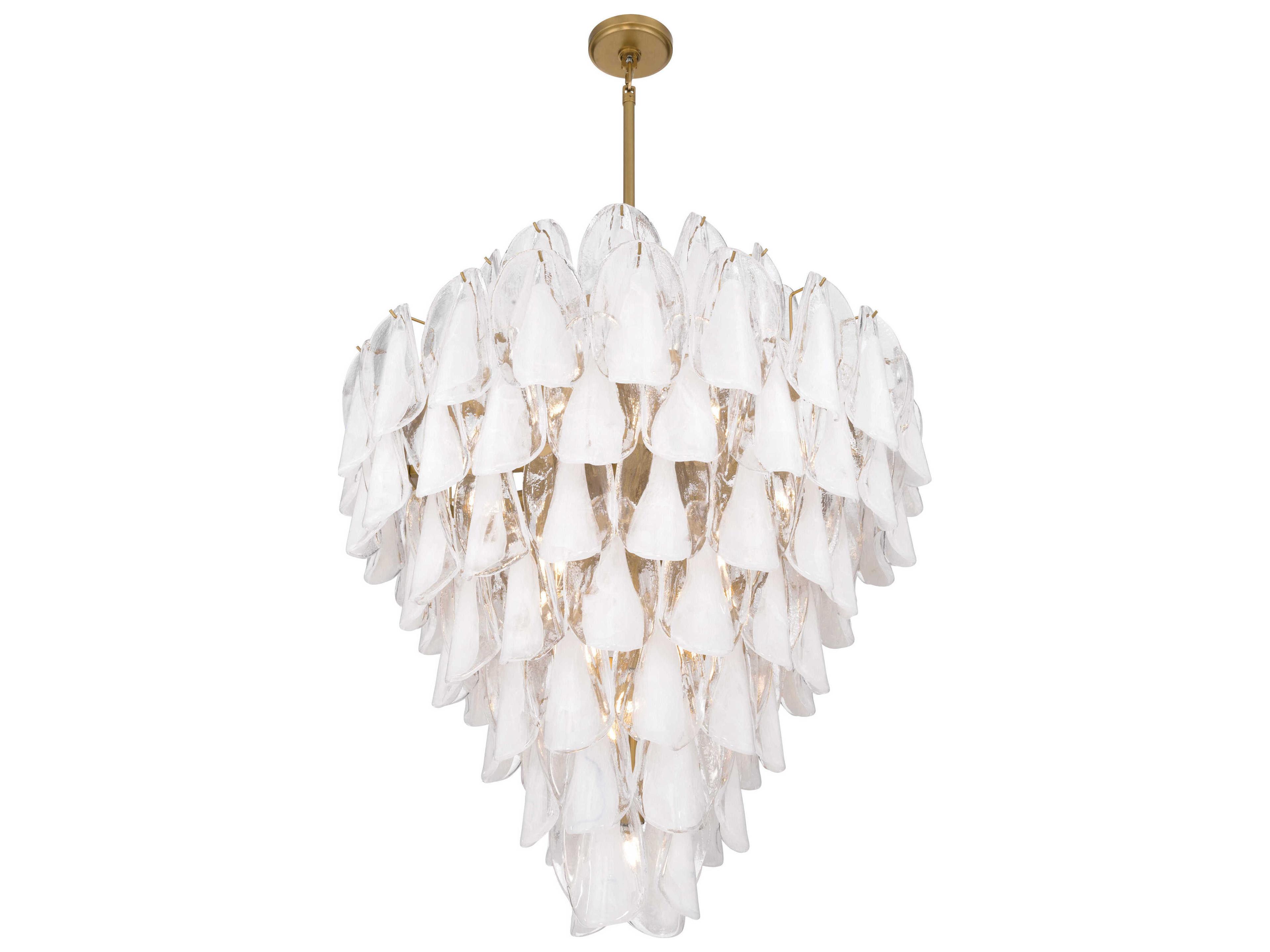 Metropolitan Verla Crest 21-Light Legacy Brass Pendant
