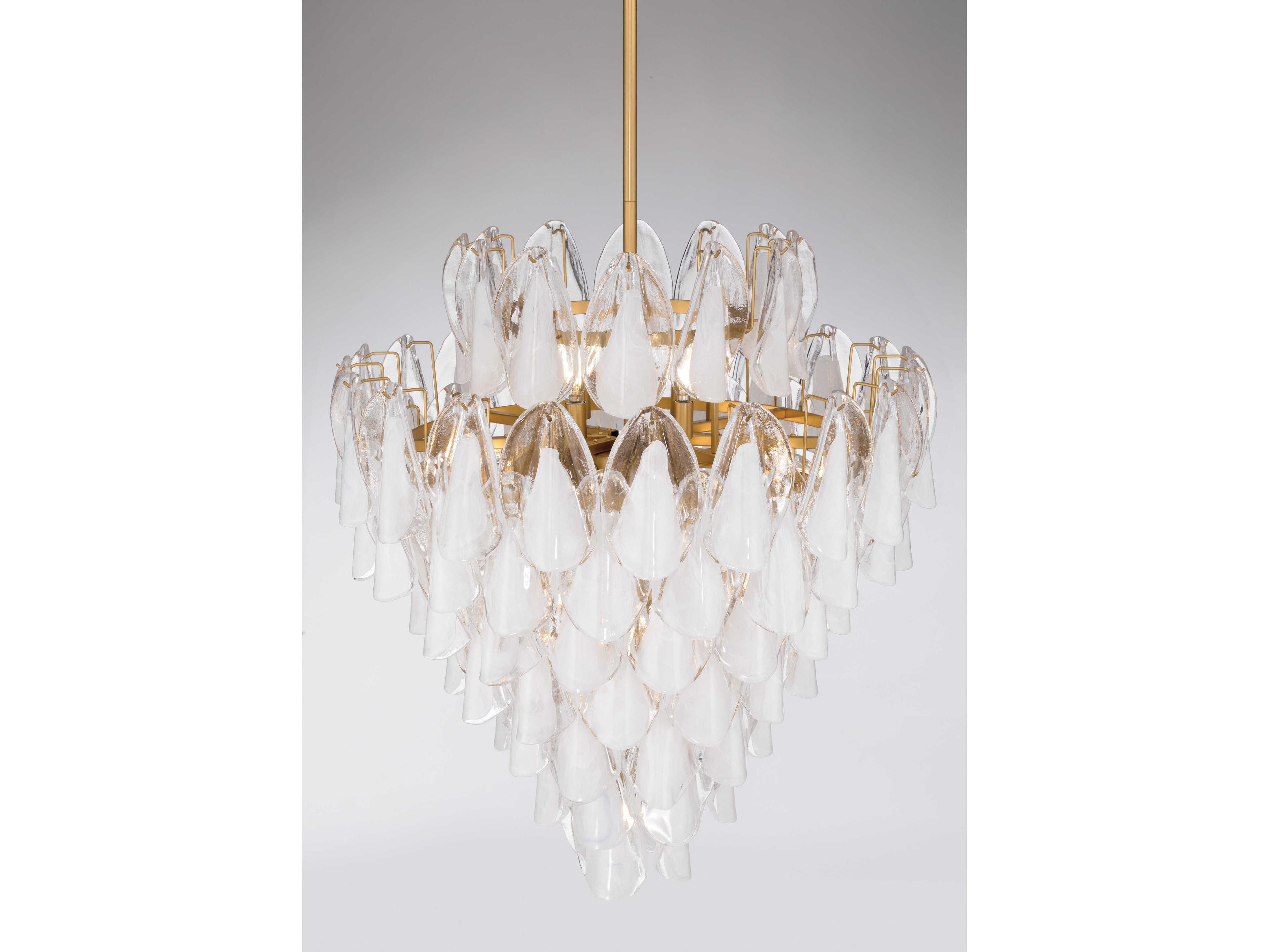Metropolitan Verla Crest 21-Light Legacy Brass Pendant