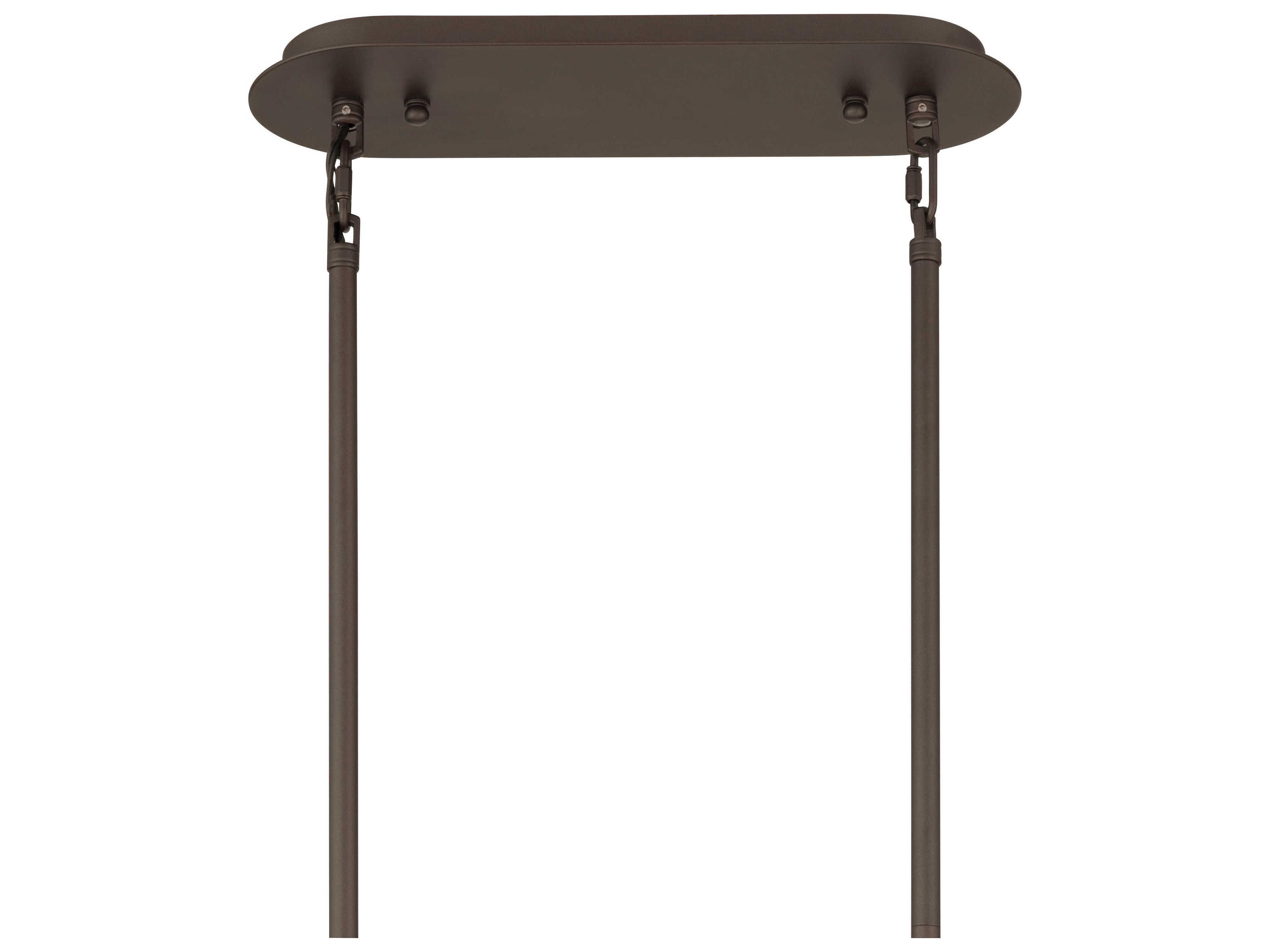 Metropolitan Lenora 10-Light Dark Bronze Globe Island Pendant