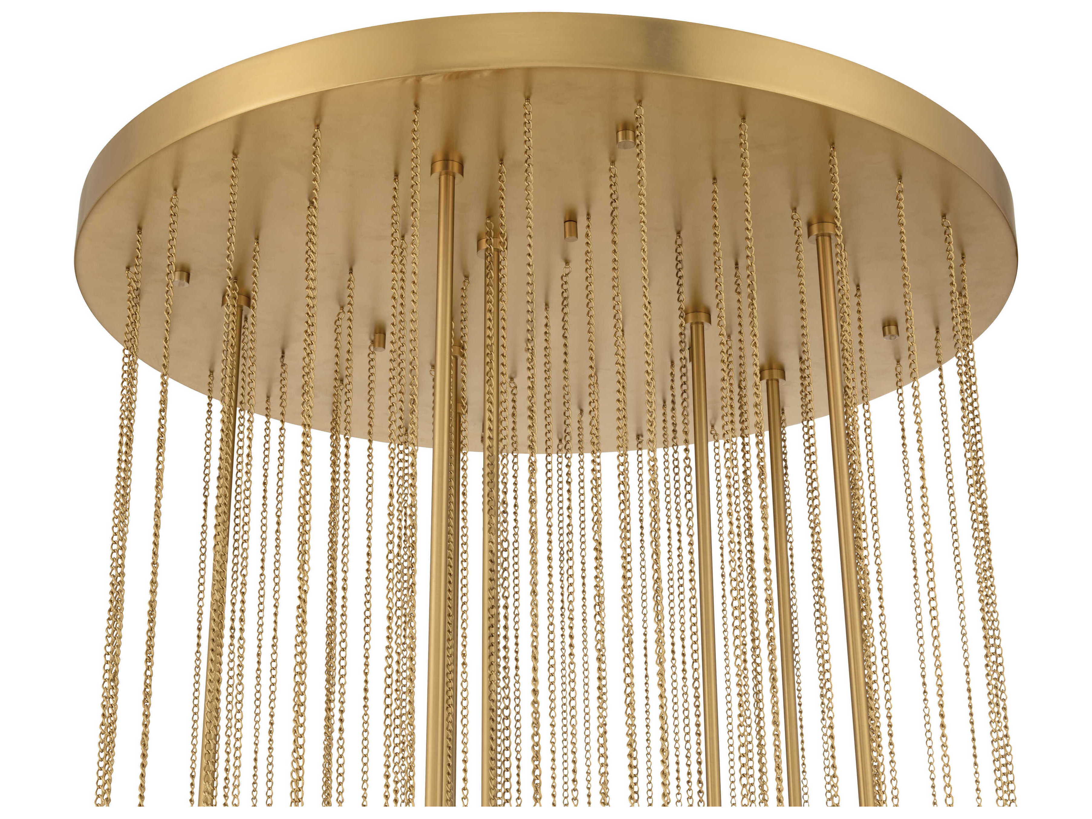 Metropolitan Velisse 8-Light Legacy Brass Pendant