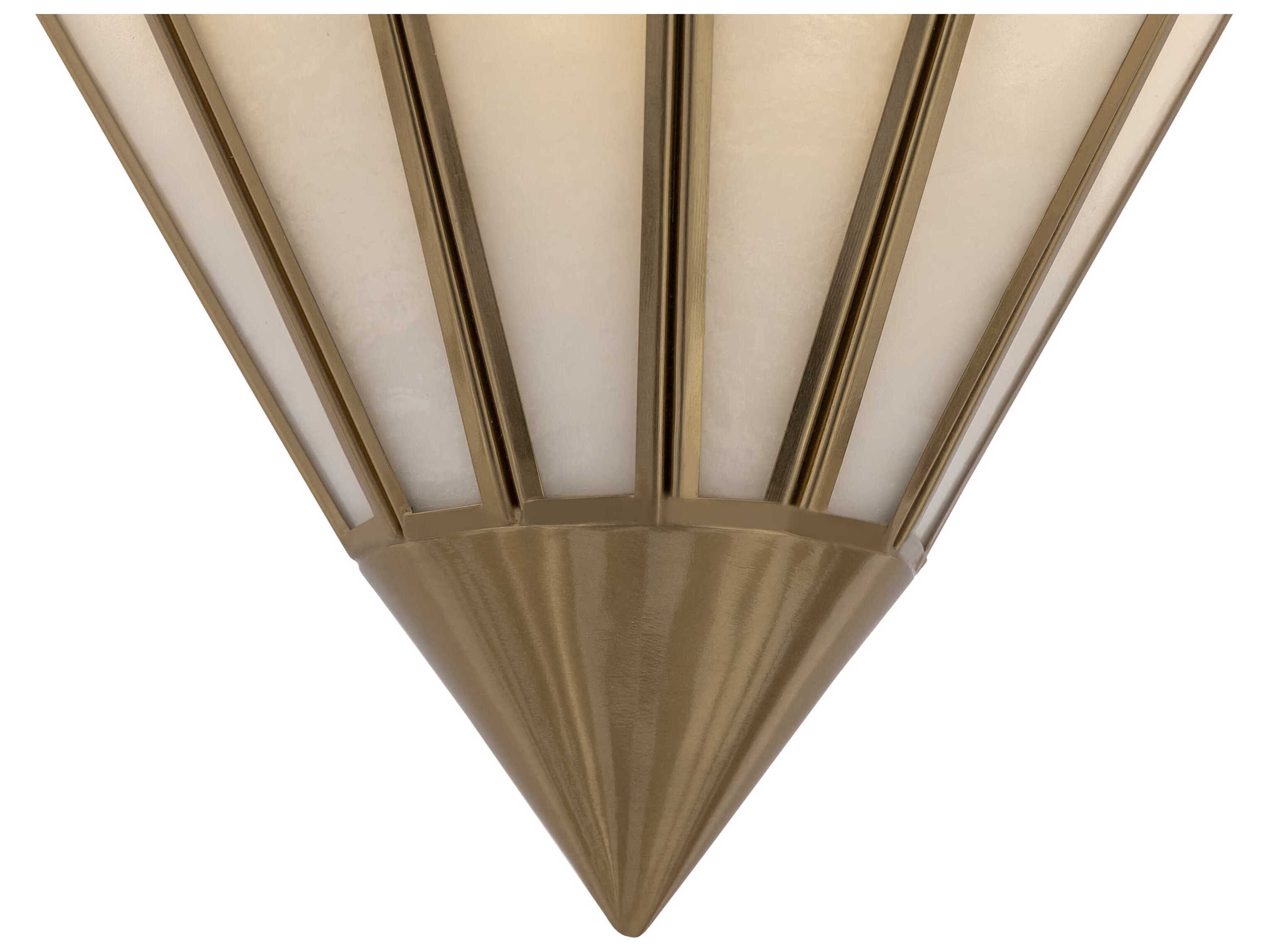 Metropolitan Jaxen 5-Light Legacy Brass Tiered Pendant