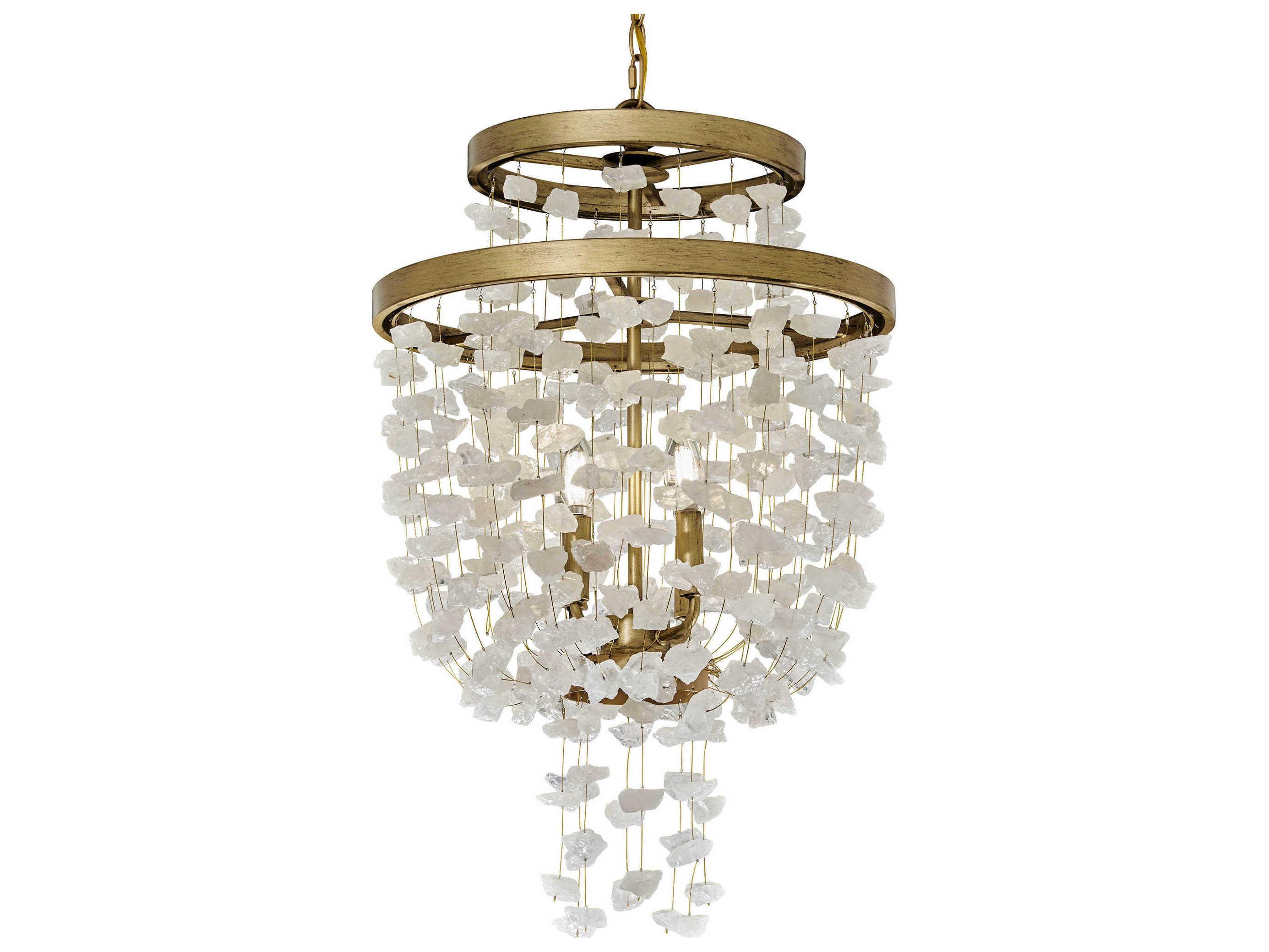 Metropolitan Stonybrook 4-Light Havana Gold Pendant