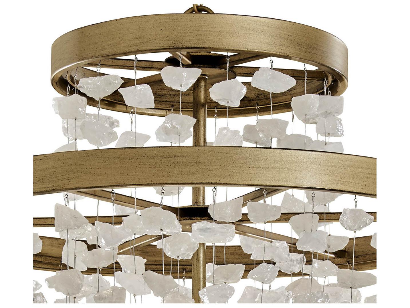 Metropolitan Stonybrook 5-Light Havana Gold Pendant