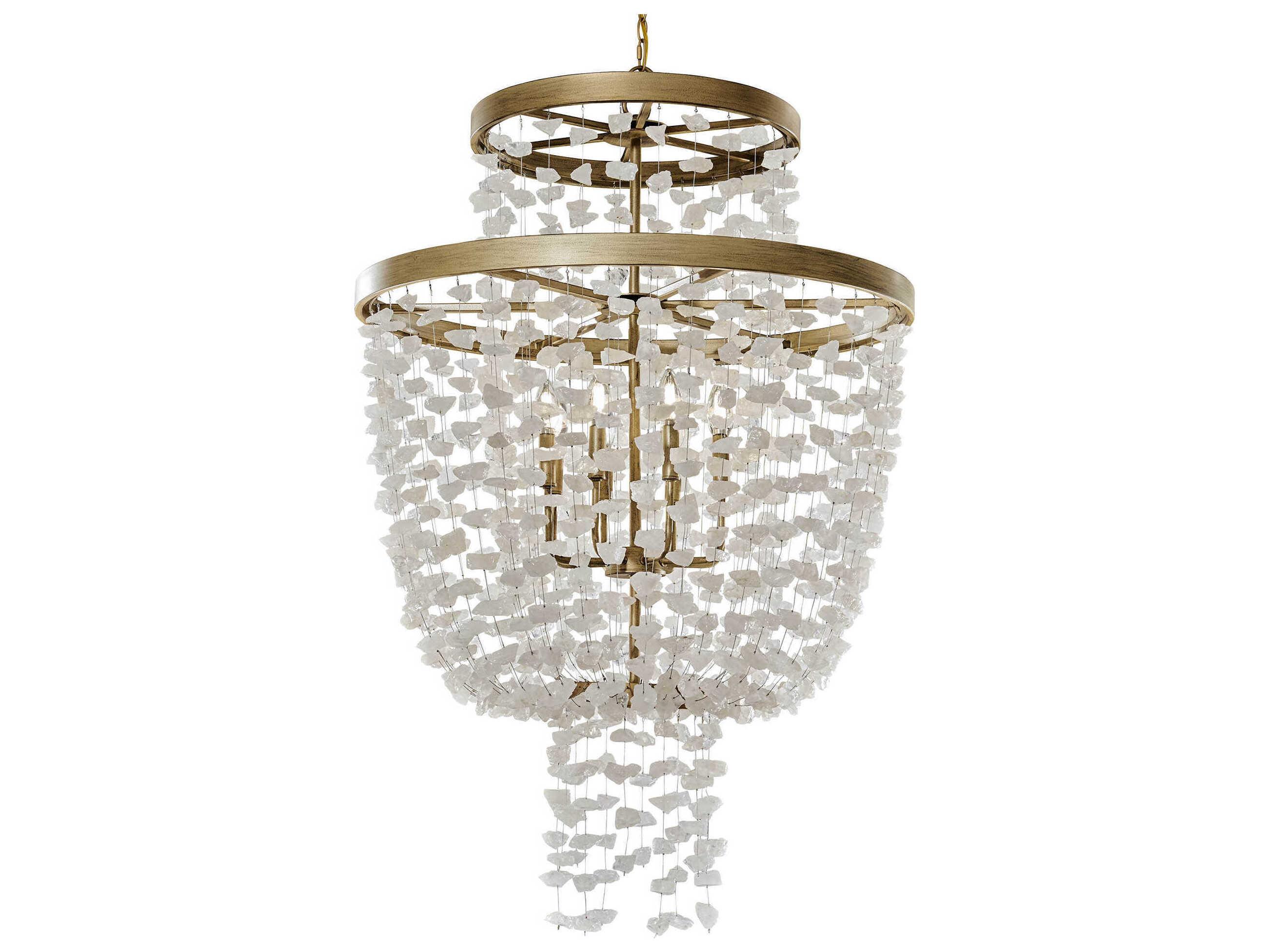 Metropolitan Stonybrook 8-Light Havana Gold Pendant