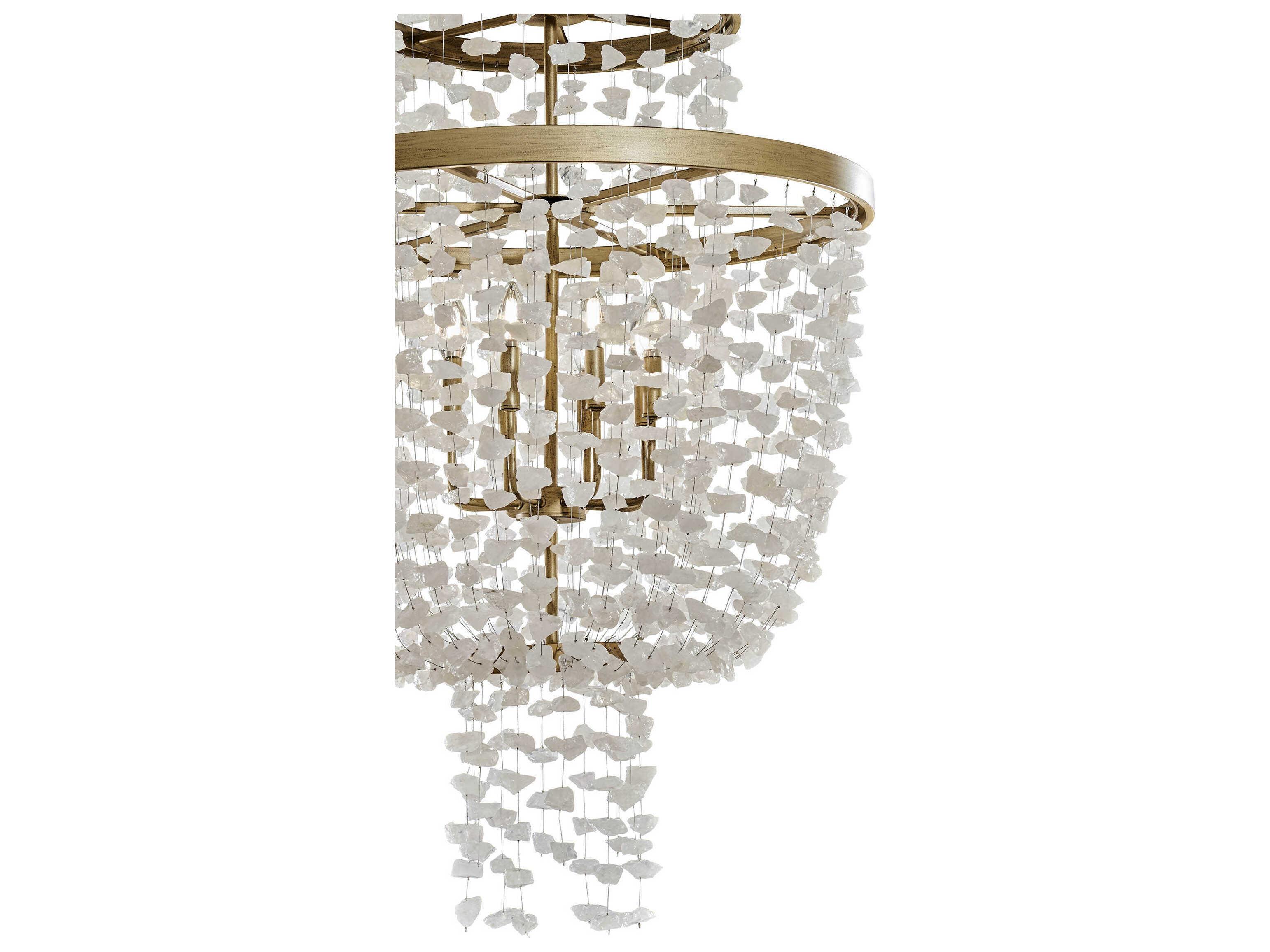 Metropolitan Stonybrook 8-Light Havana Gold Pendant