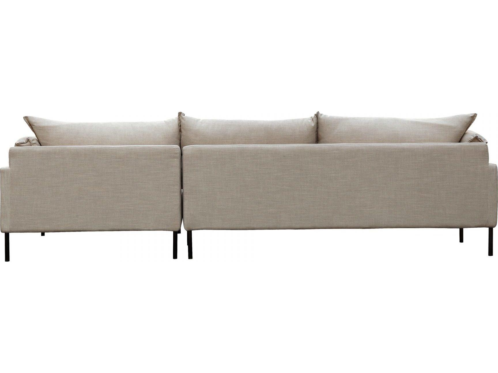 Moe's Home Brown Upholstered Sectional Sofa