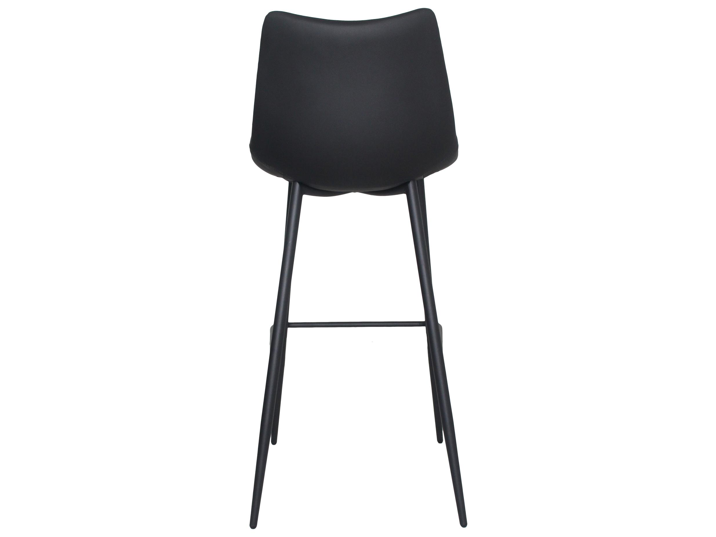 Moe's Home Alibi Ply Wood Black Bar Stool - Set of Two